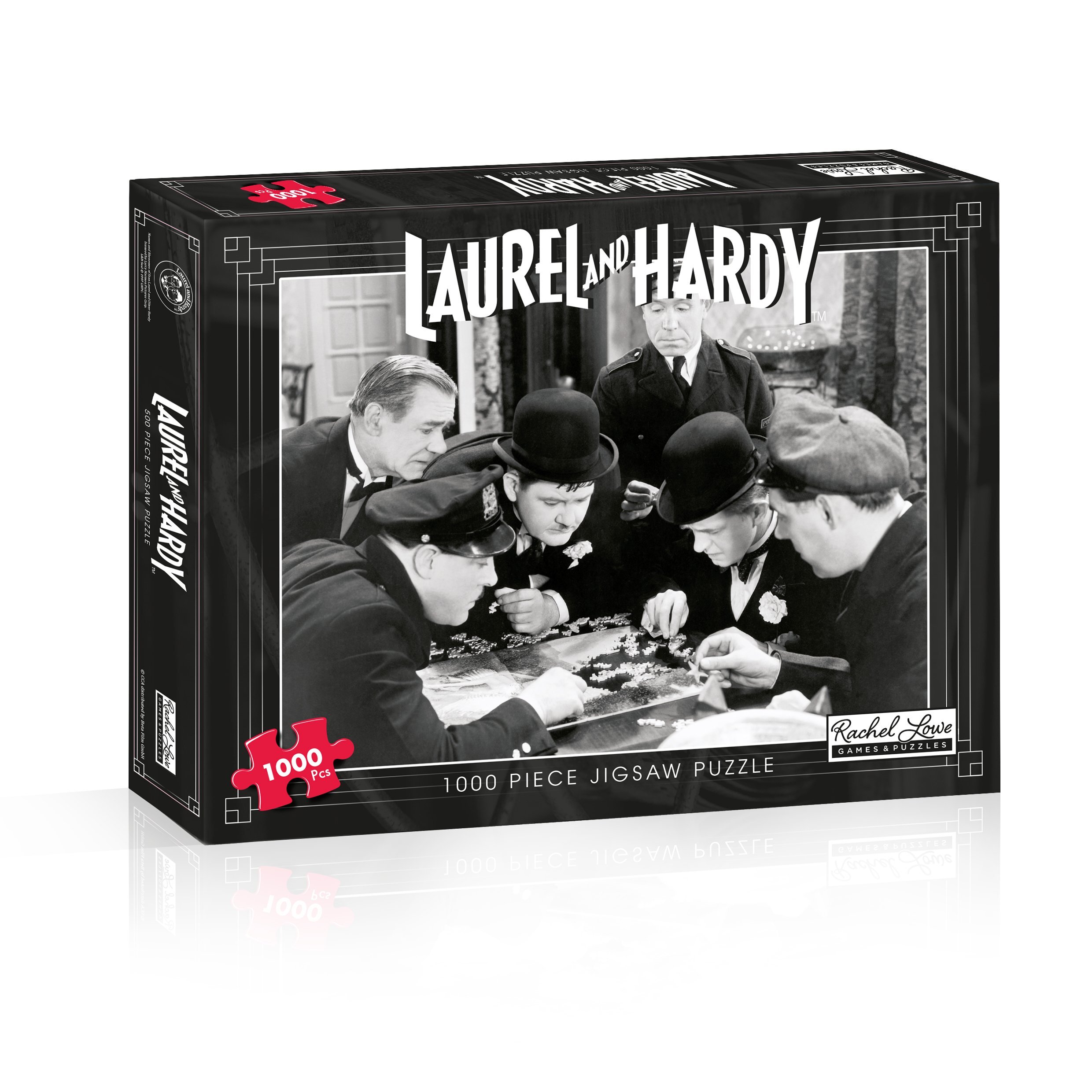 Laurel &amp; Hardy 1k pc Jigsaw, Rachel Lowe, £14.99
