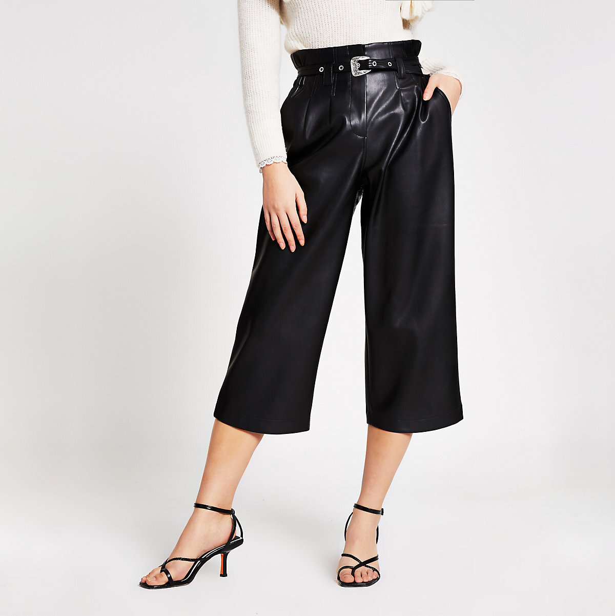 River Island_black-faux-leather-belted-culotte-trousers_795211_main.jpg