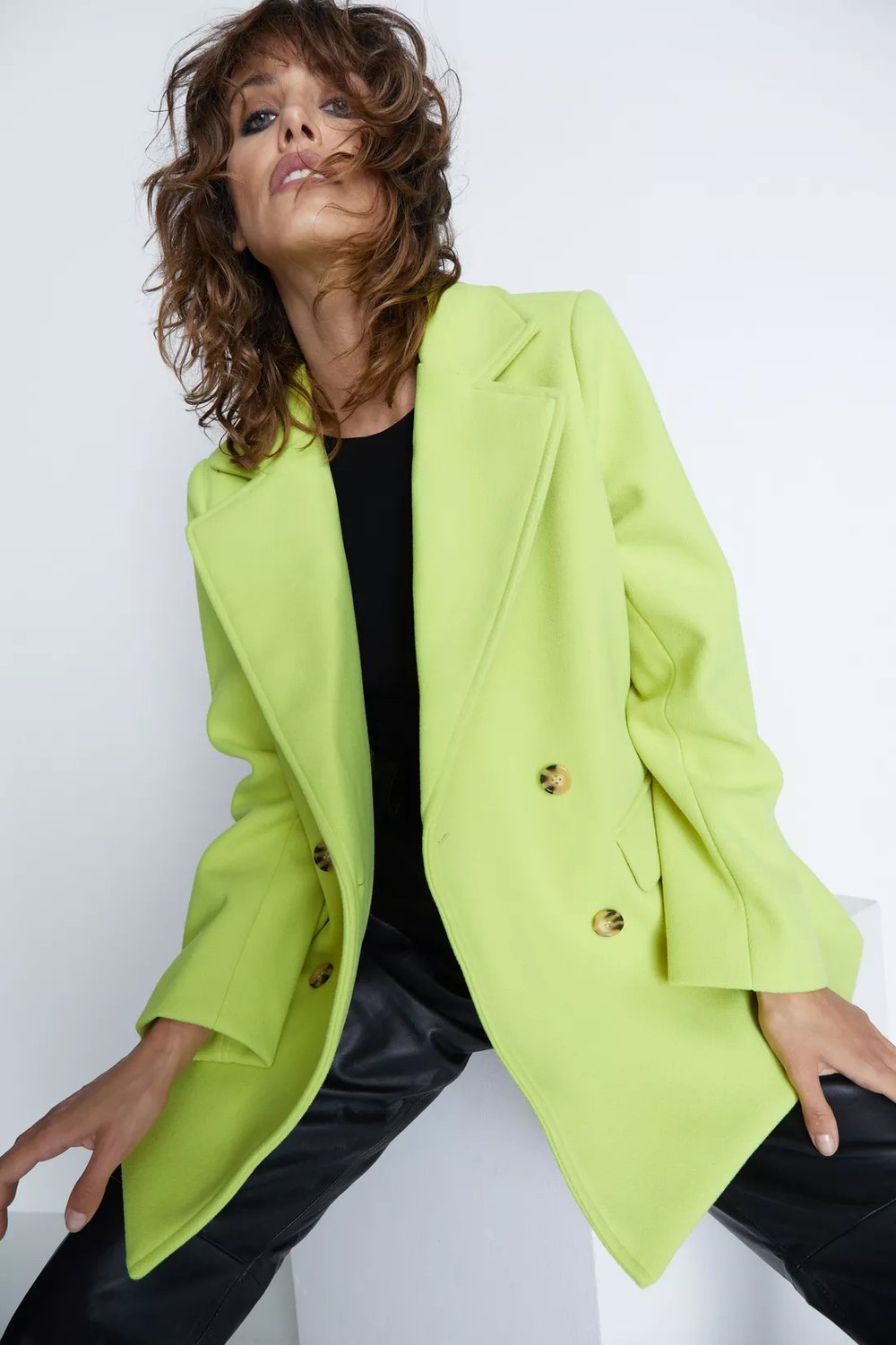 Warehouse Lime Blazer