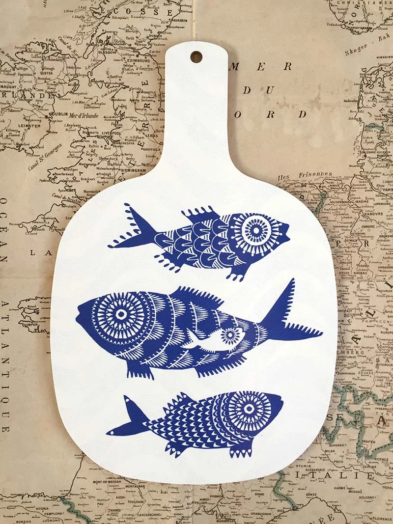 Shoal of Fish, Blue