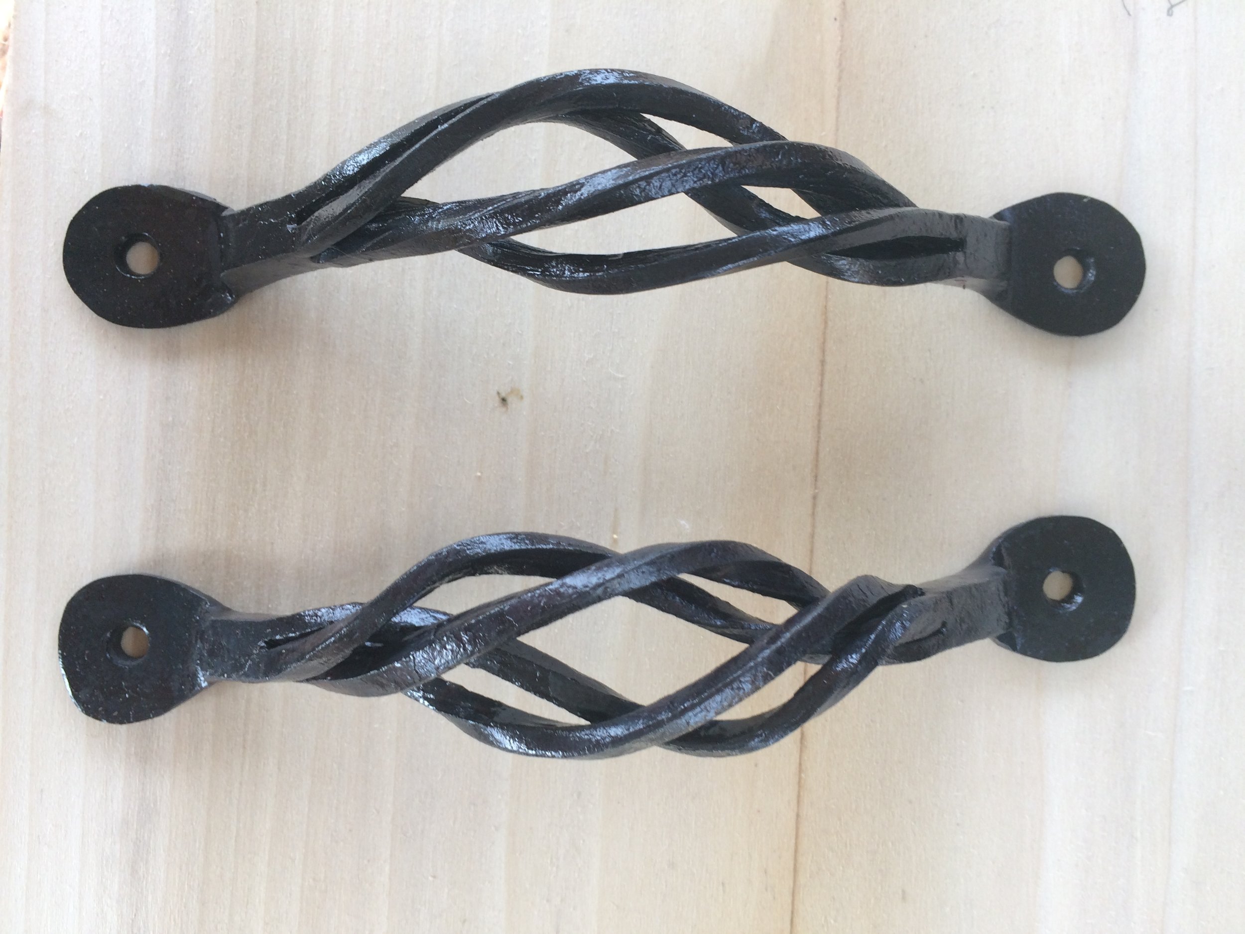 Basket Weave Handles - Small