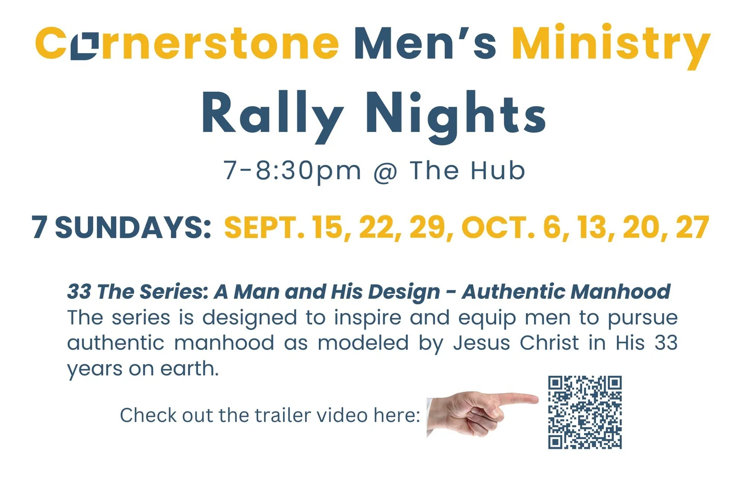 Men — Cornerstone Church