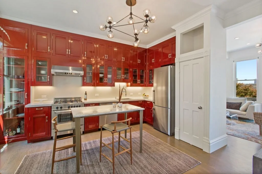 Kitchen Color | 5 Homes with Colorful Kitchen Cabinetry