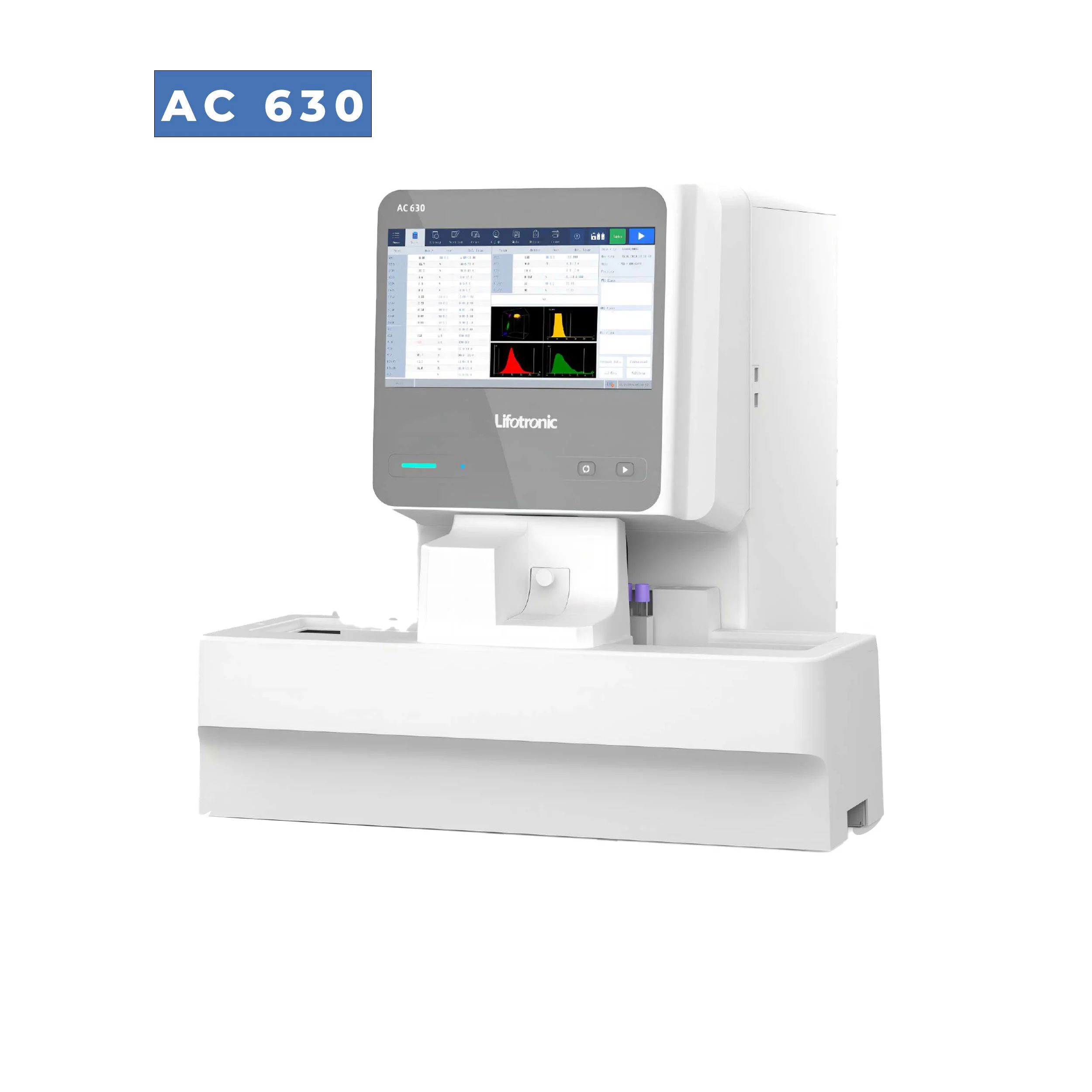 AC 630 — Analizador Hematológico Automático de 5 Partes - Uso de Reactivo Abierto