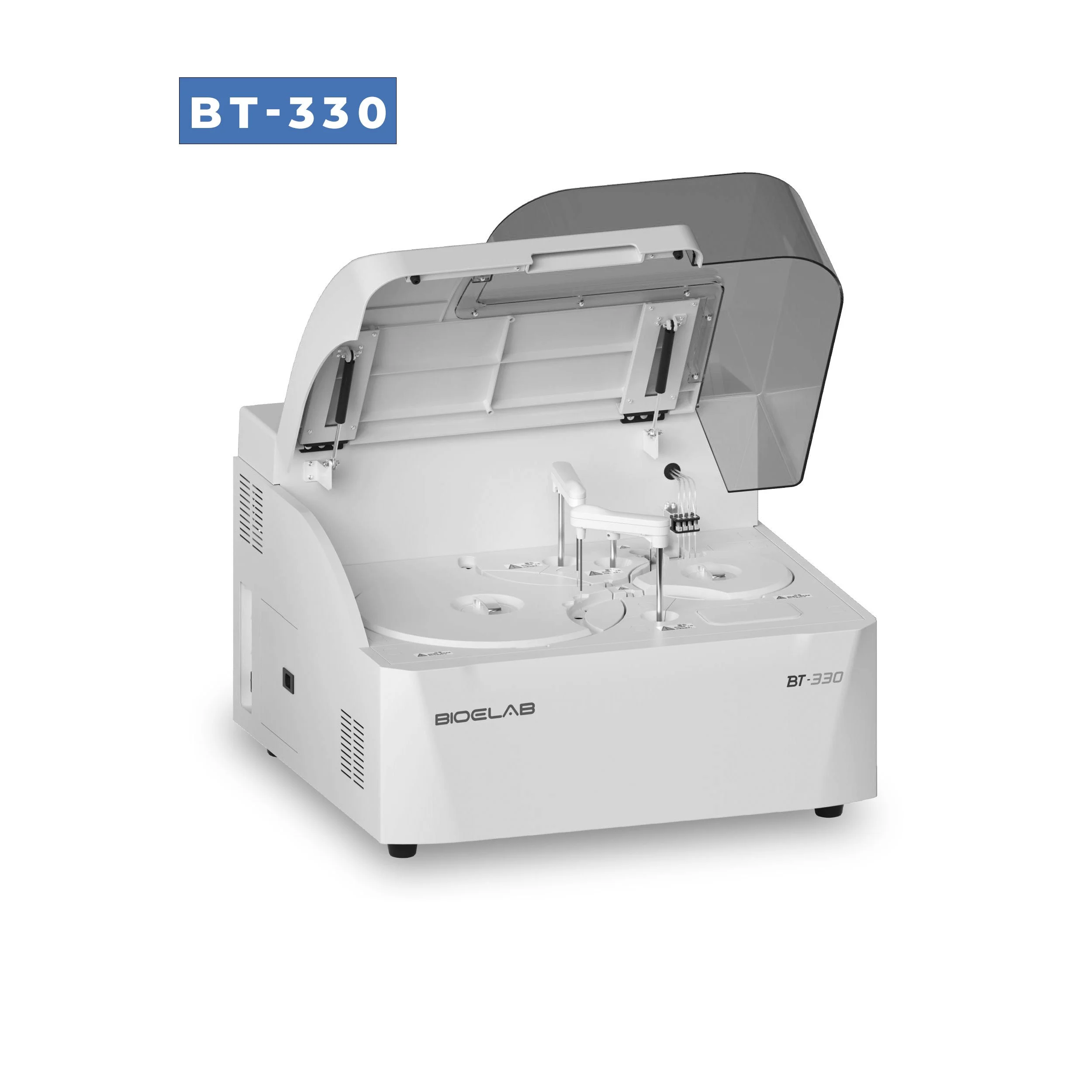 BT-330 Analizador de Química Automático 330 Pruebas/Hora, Doble Aguja para Reactivos