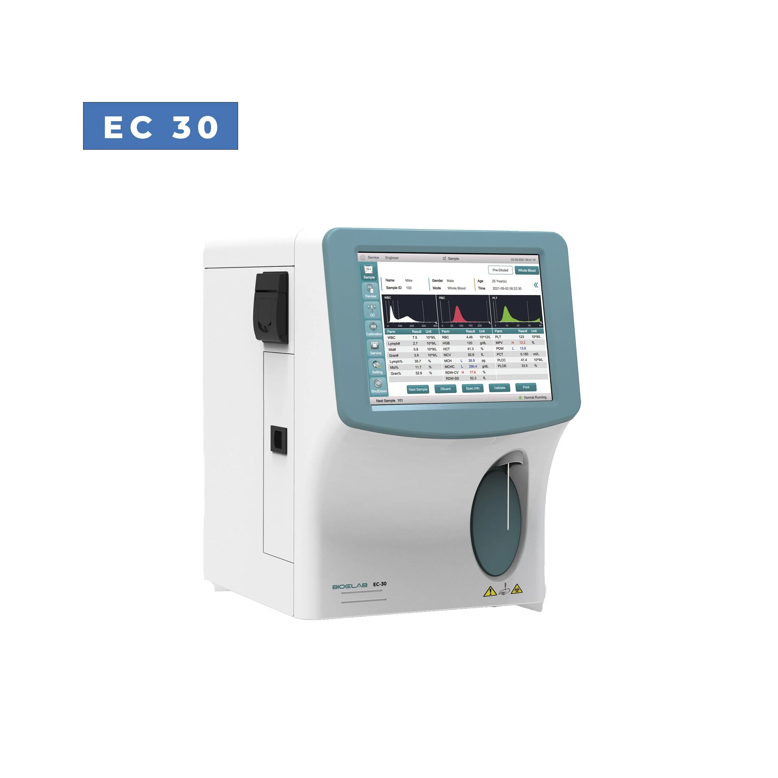 EC-30 — Analizador Hematológico Automático - Reactivo Abierto