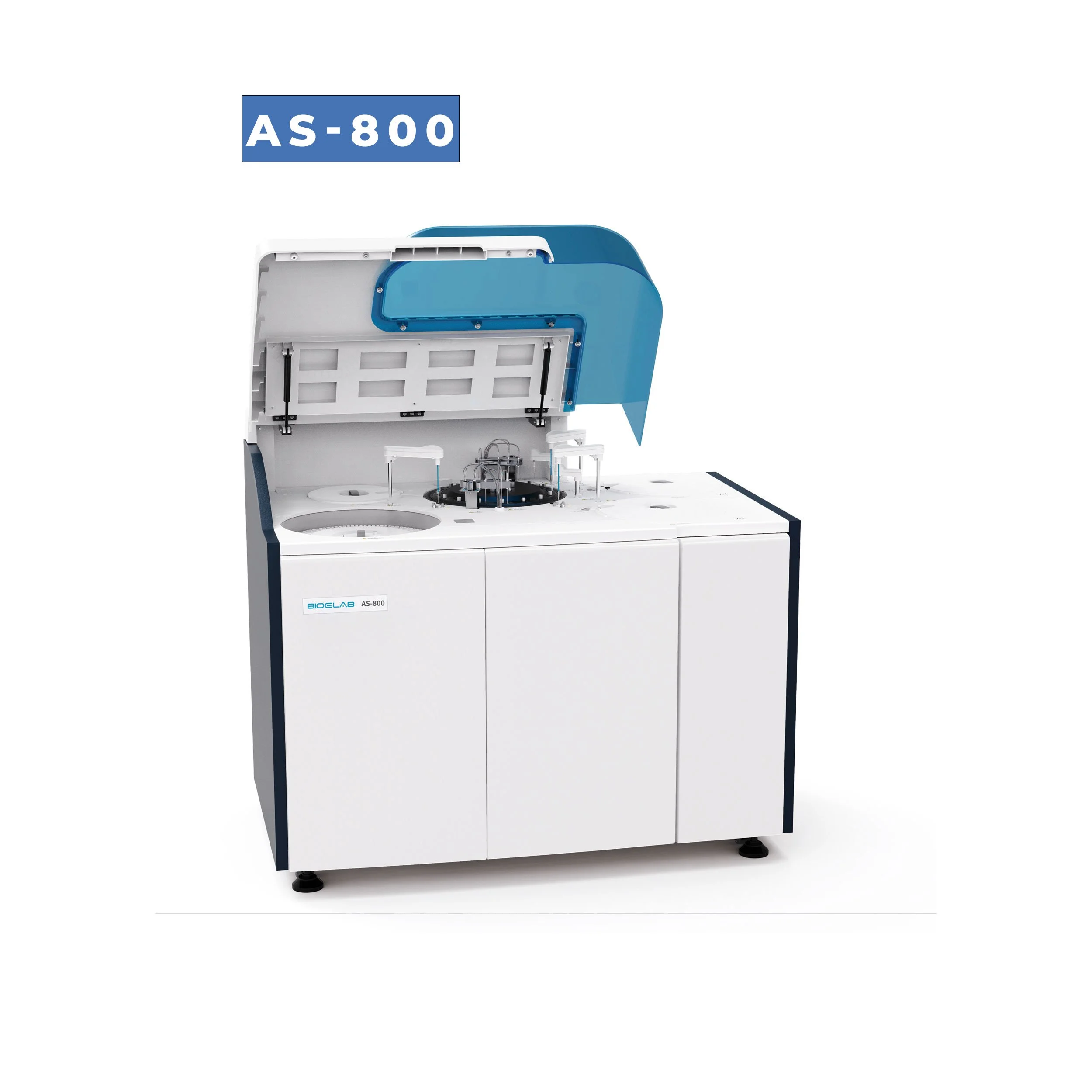 AS-800 Analizador de Química Automático 800 Pruebas/Hora, Doble Reactivo