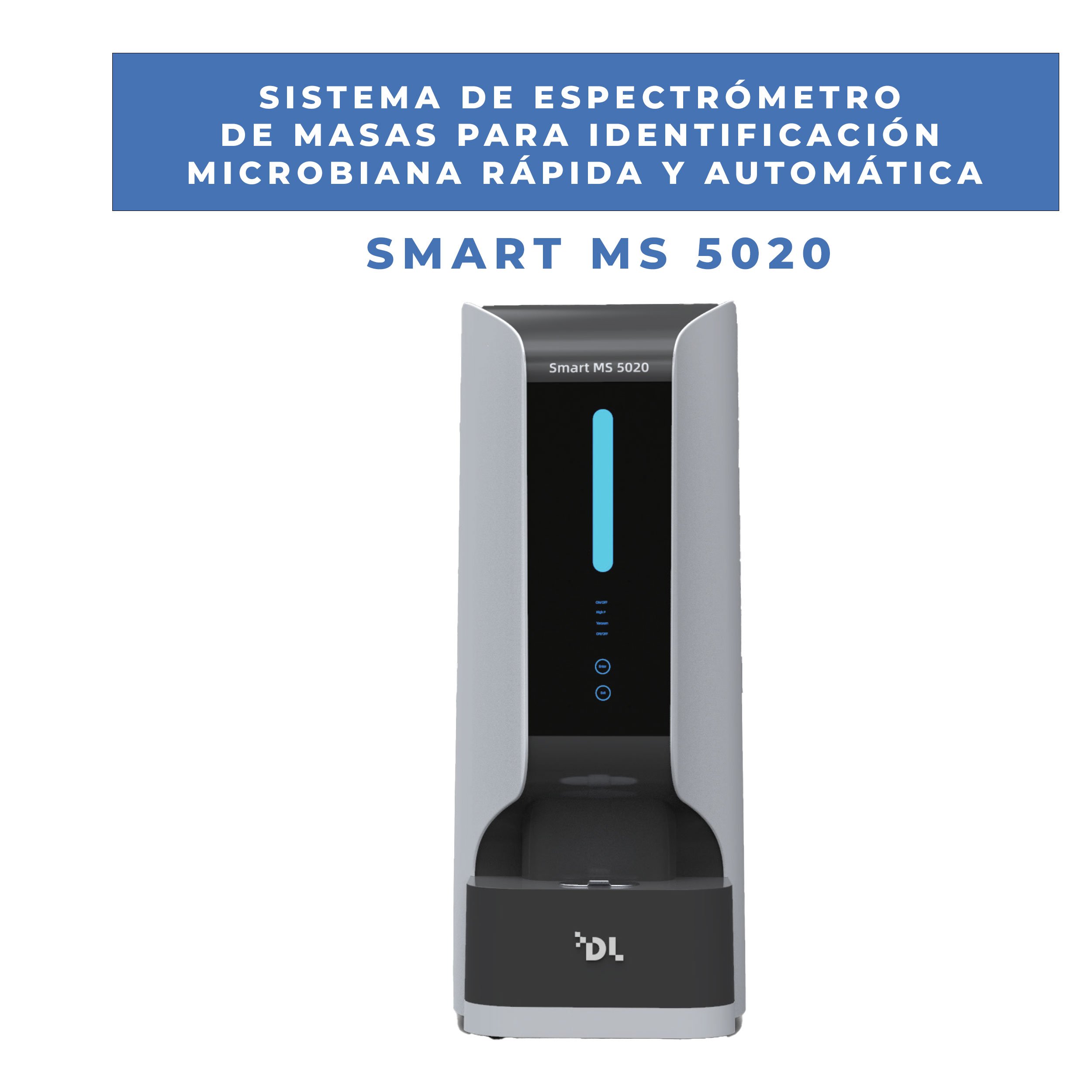 Smart MS 5020 - Sistema de Espectrómetro de Masas para Identificación Microbiana Rápida y Automática