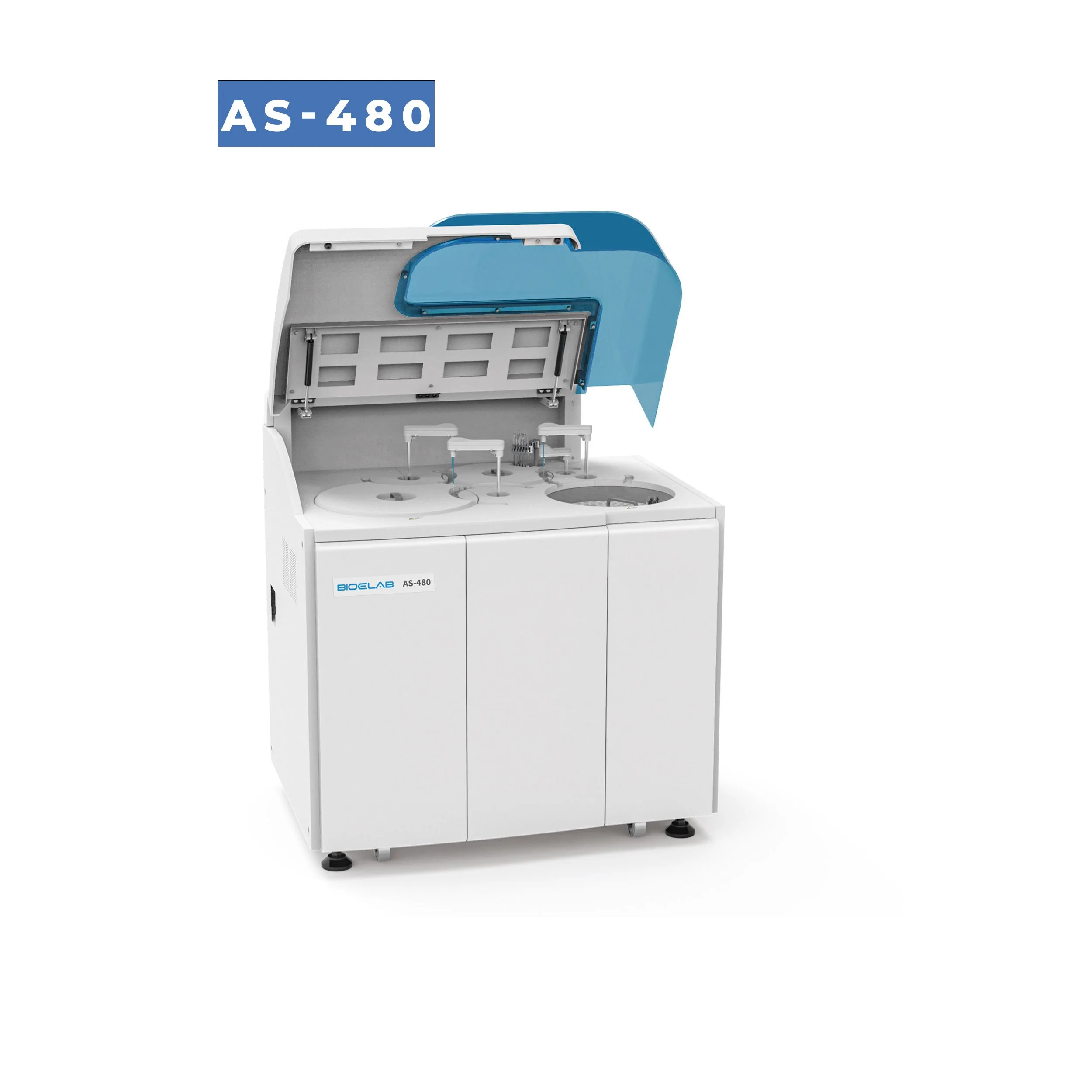AS-480 Analizador de Química Automático 400 Pruebas/Hora, Doble Reactivo