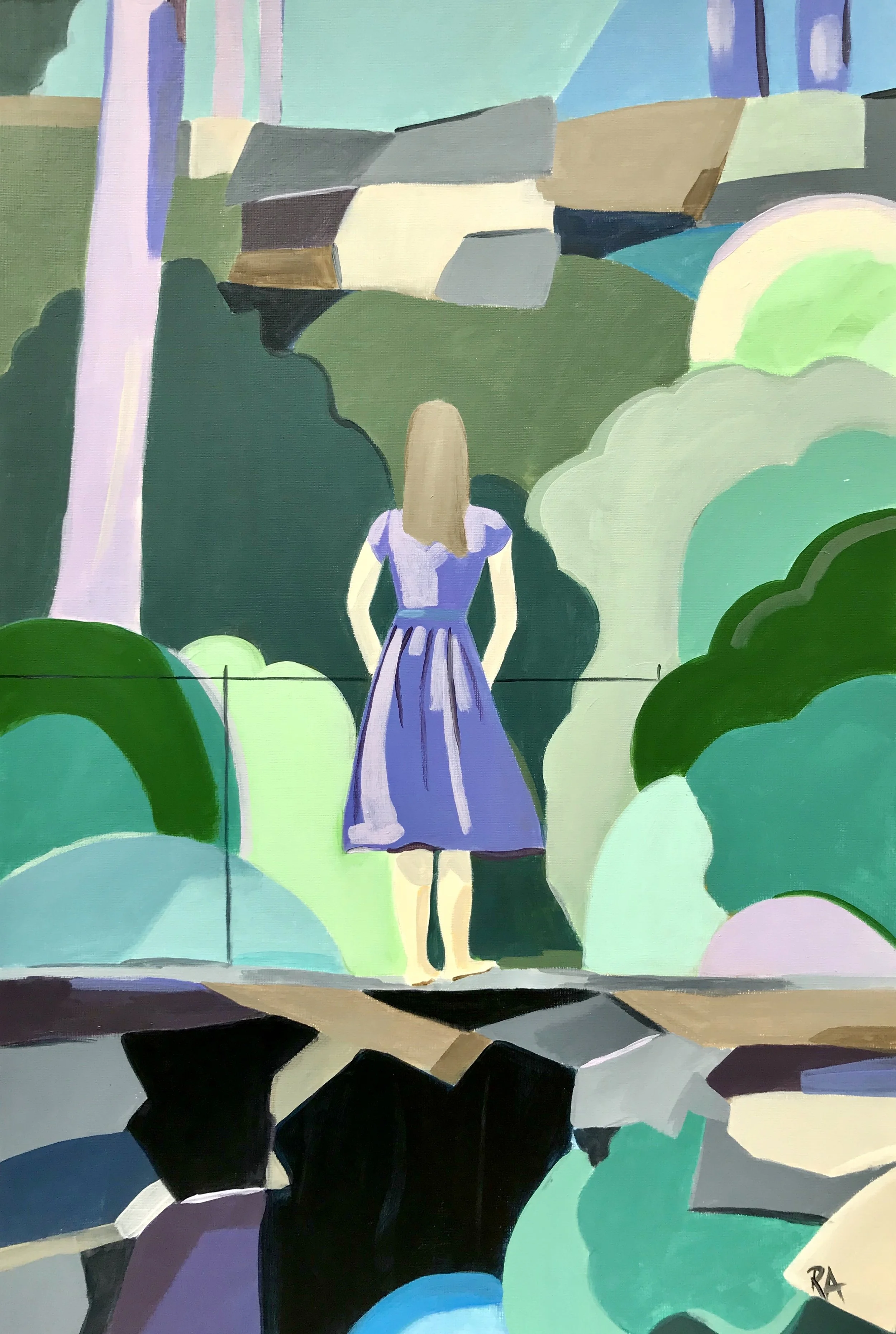 Paparazzi Stalking for a Painting