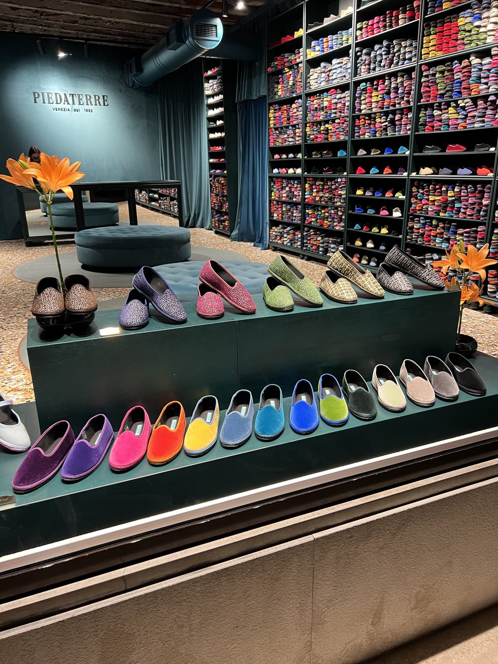 Shoes In Every Shade at Piedaterre