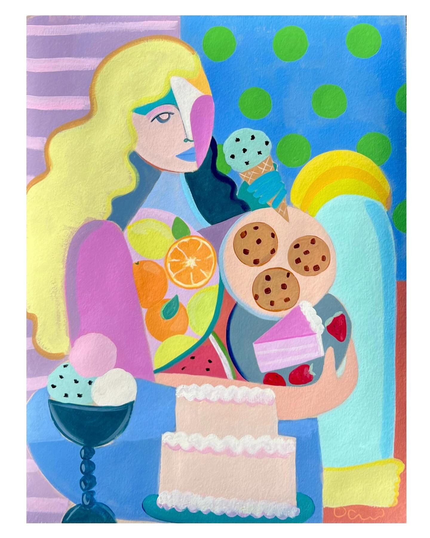 Turning my art practice into a business has always been the icing on the cake. Feeling grateful. Happy Thanksgiving! I hope you&rsquo;re surrounded by good food and good people. 🦃🥧🍷