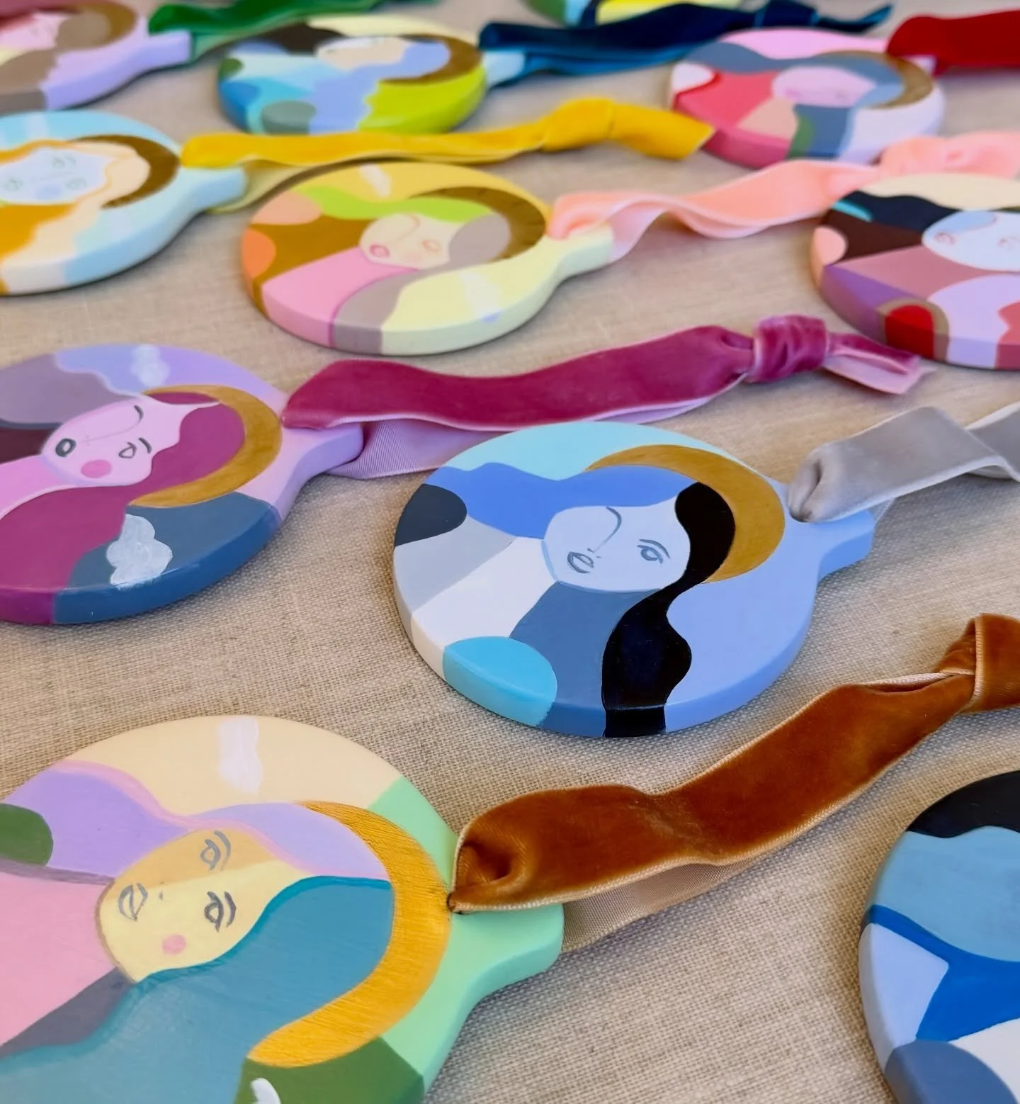 I love having these angels in the studio with me, but I also can&rsquo;t wait to see them on your trees. ✨RA &bull; Holiday✨ officially launches next Monday, November 3rd. Mark your calendars!