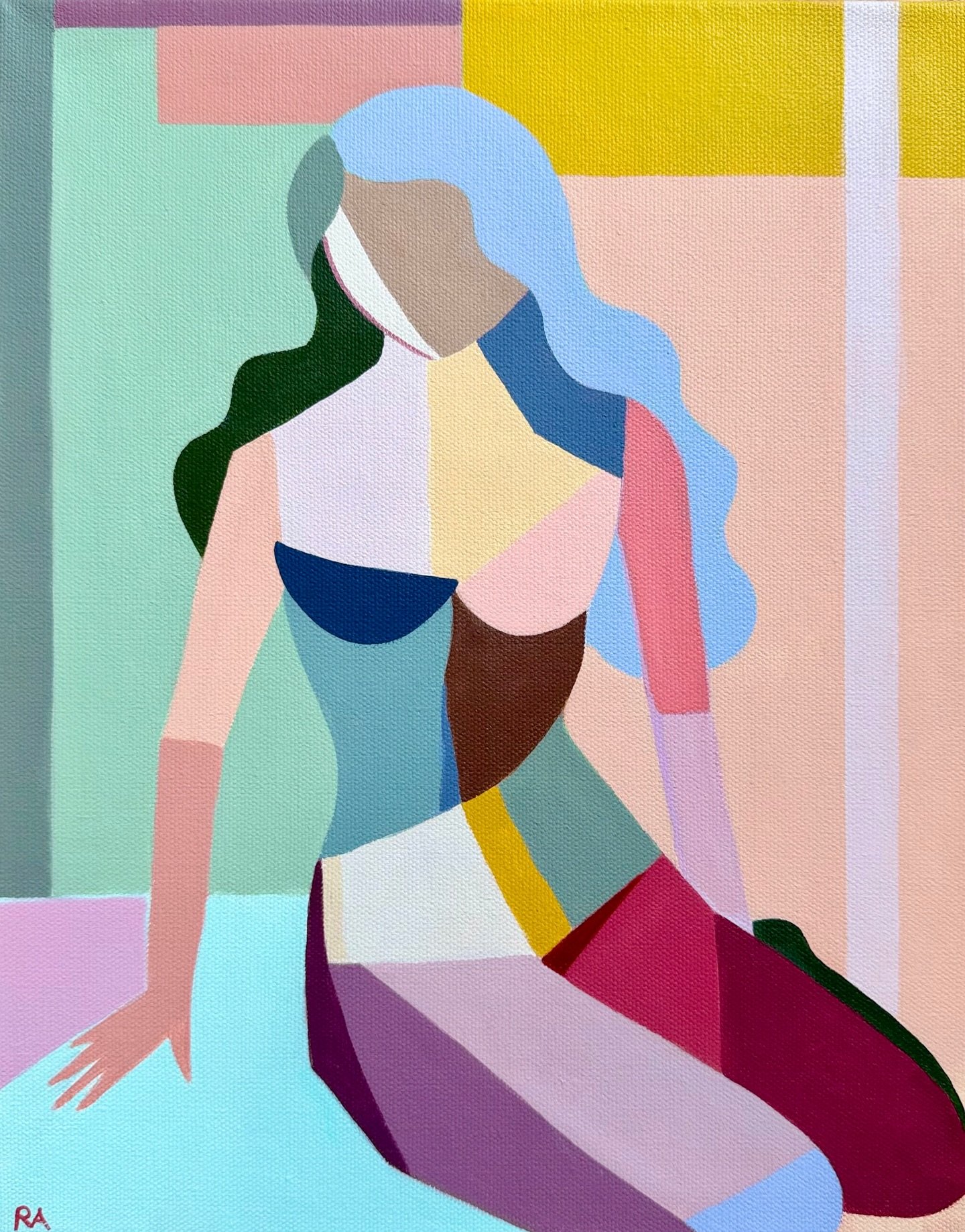 Winter storm hysteria has entered my subconscious because for a moment I did think: she must be freezing 😆. Hoping this babe lands somewhere warm next week @spotlightonart