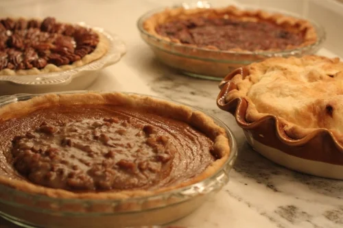 pies as far as the eye can see