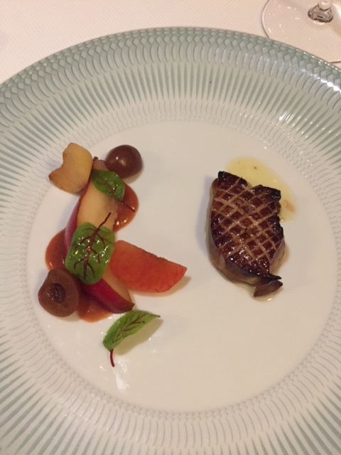 3rd: seared foie gras