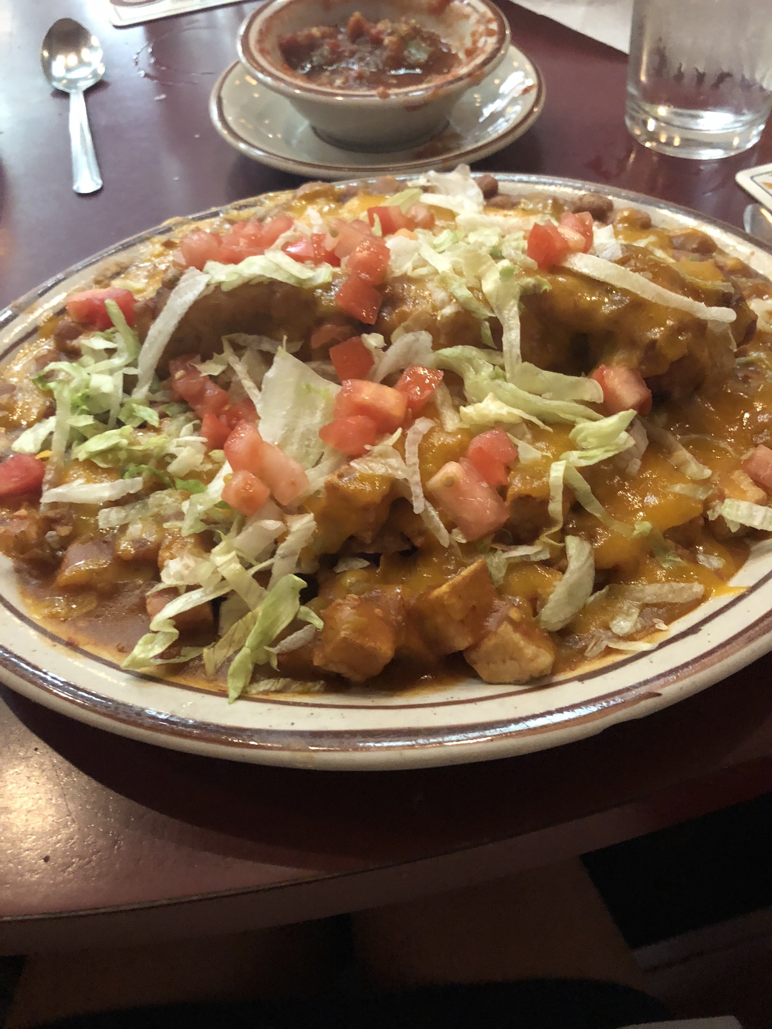 Chile Relleno lunch at Sadie's