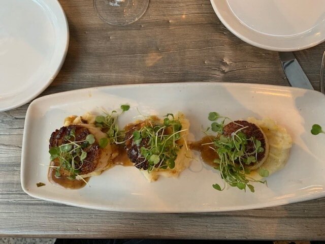 amazing scallops @Montauk