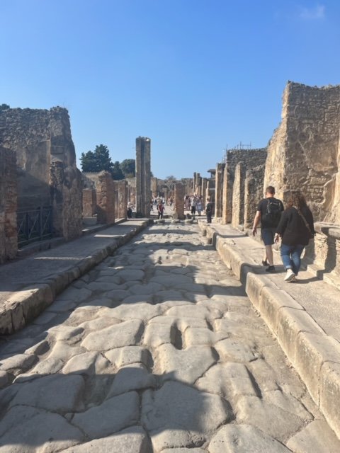 streets of Pompeii circa 10 A.D.