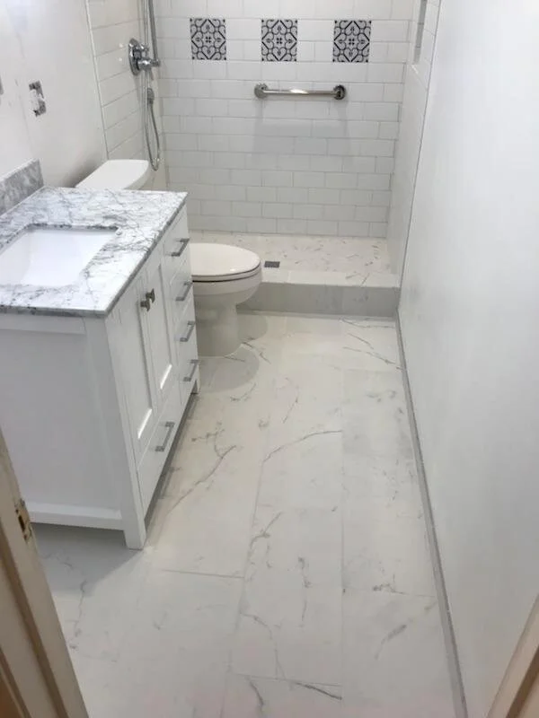 Small bathroom facelift