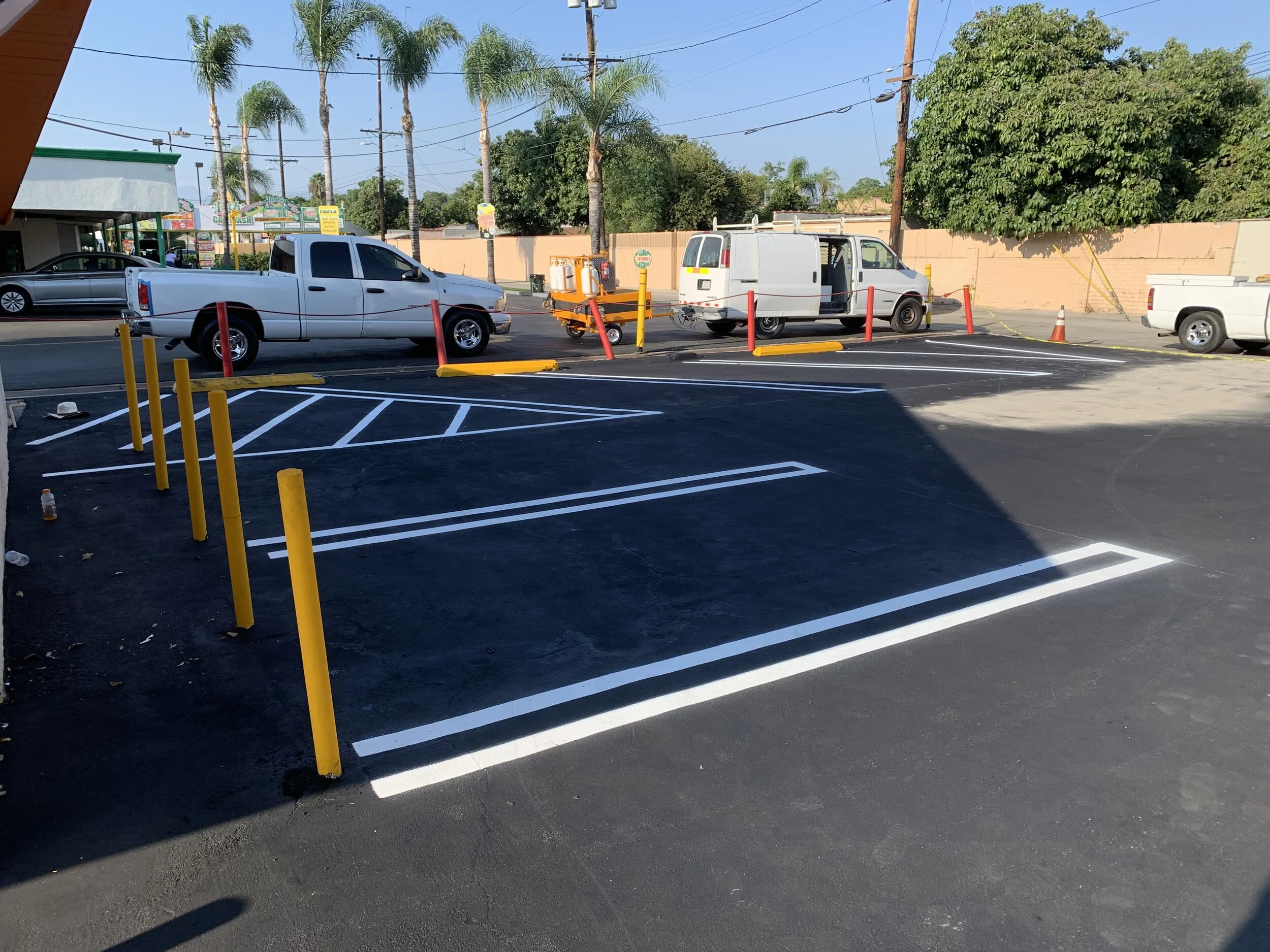 Dutch Dynasty Construction Rear Parking 2 After Seal and Stripe.JPG
