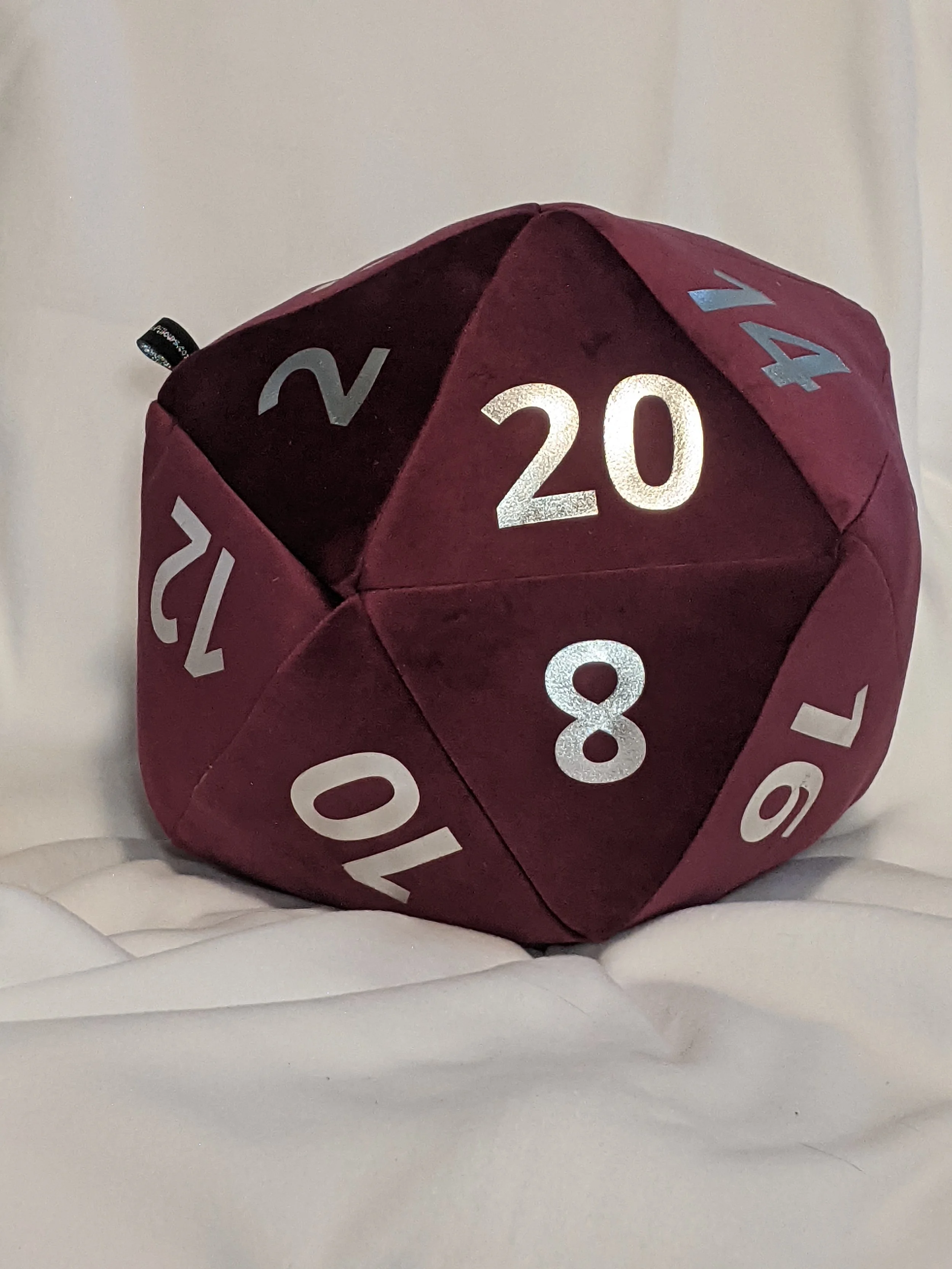 Grell Plush Plum  - Build Your Own D20