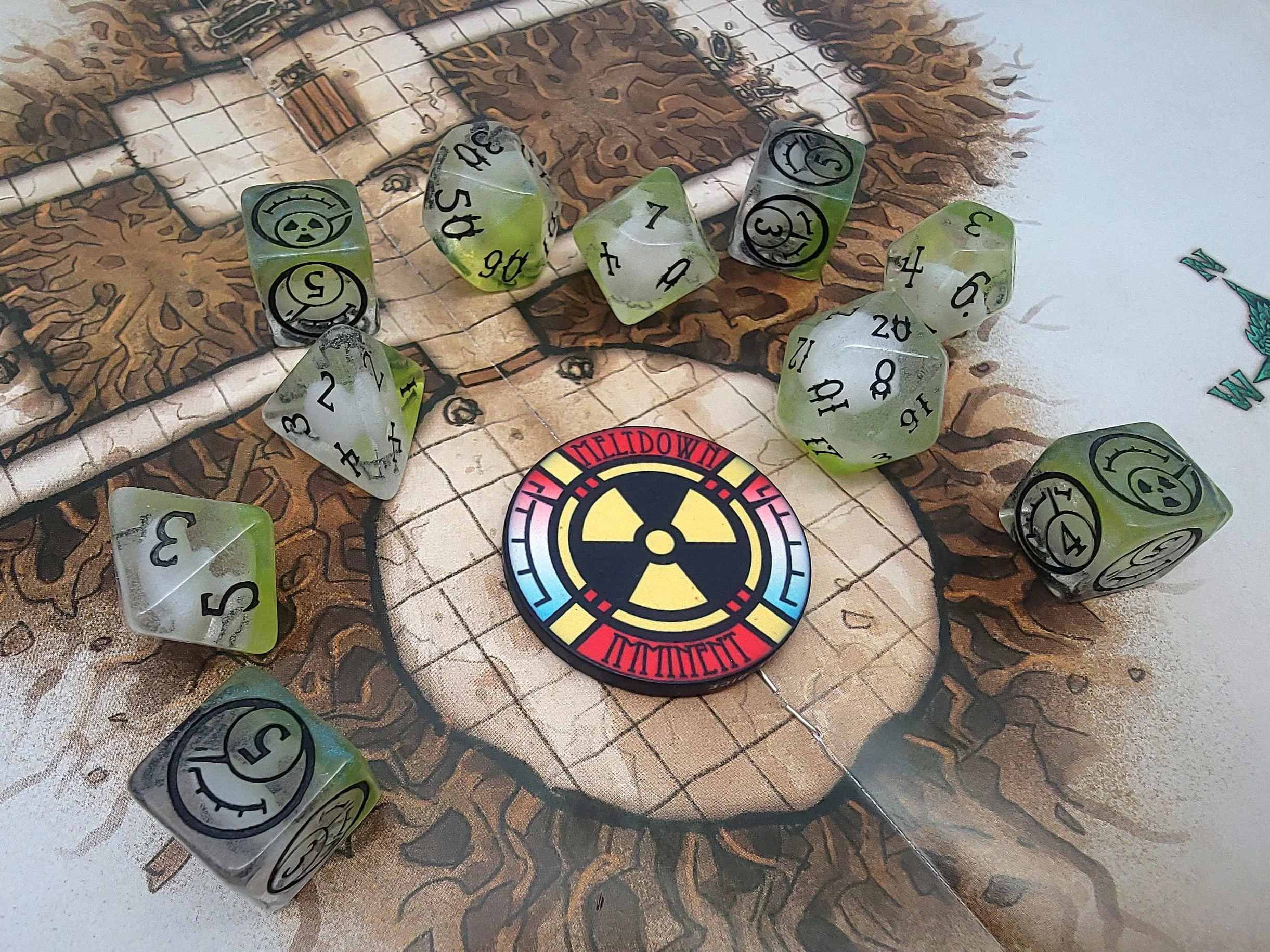 Nuclear Fallout - 11 Piece Set