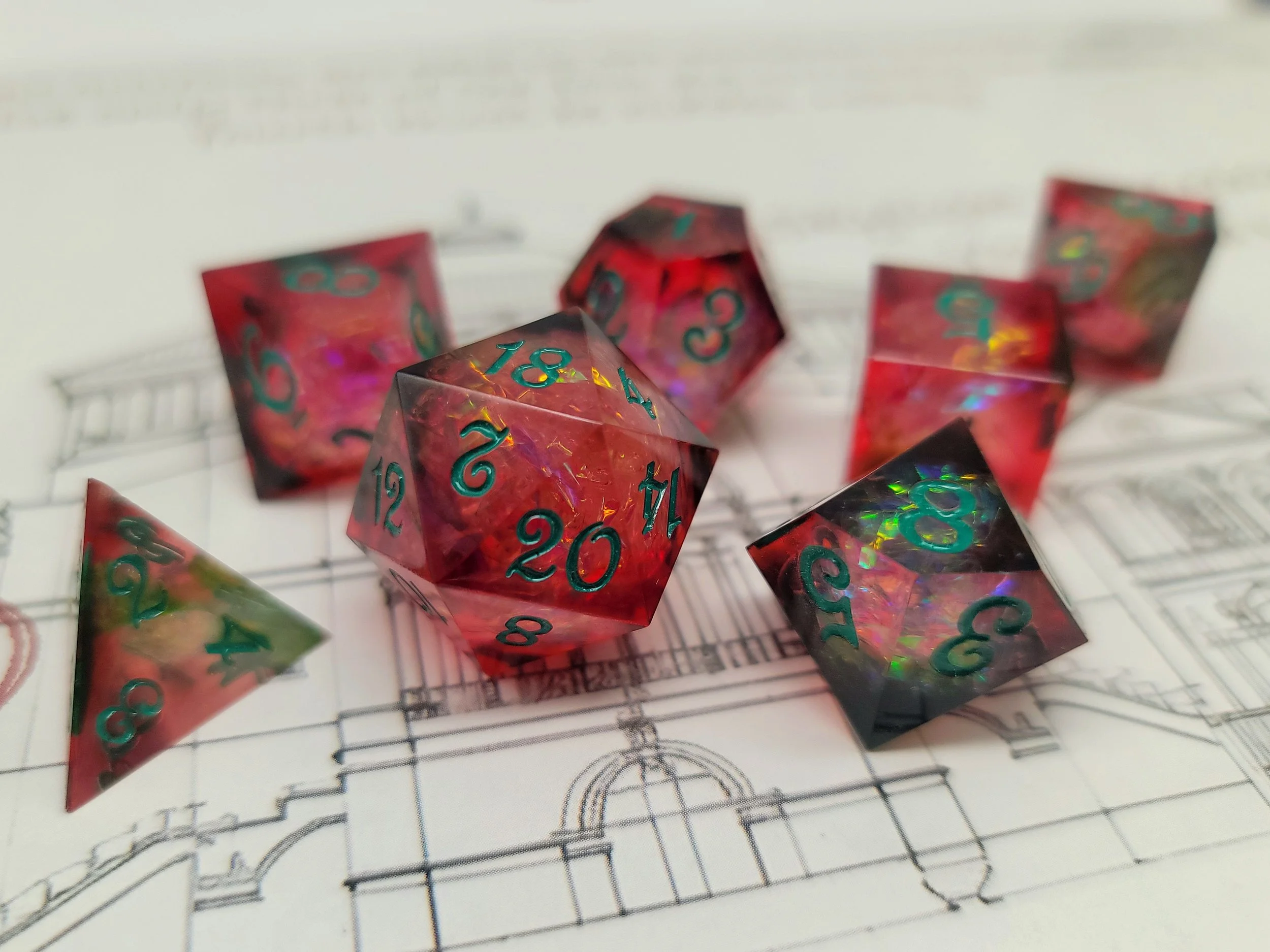 Watermelon Fire Sharp Edge