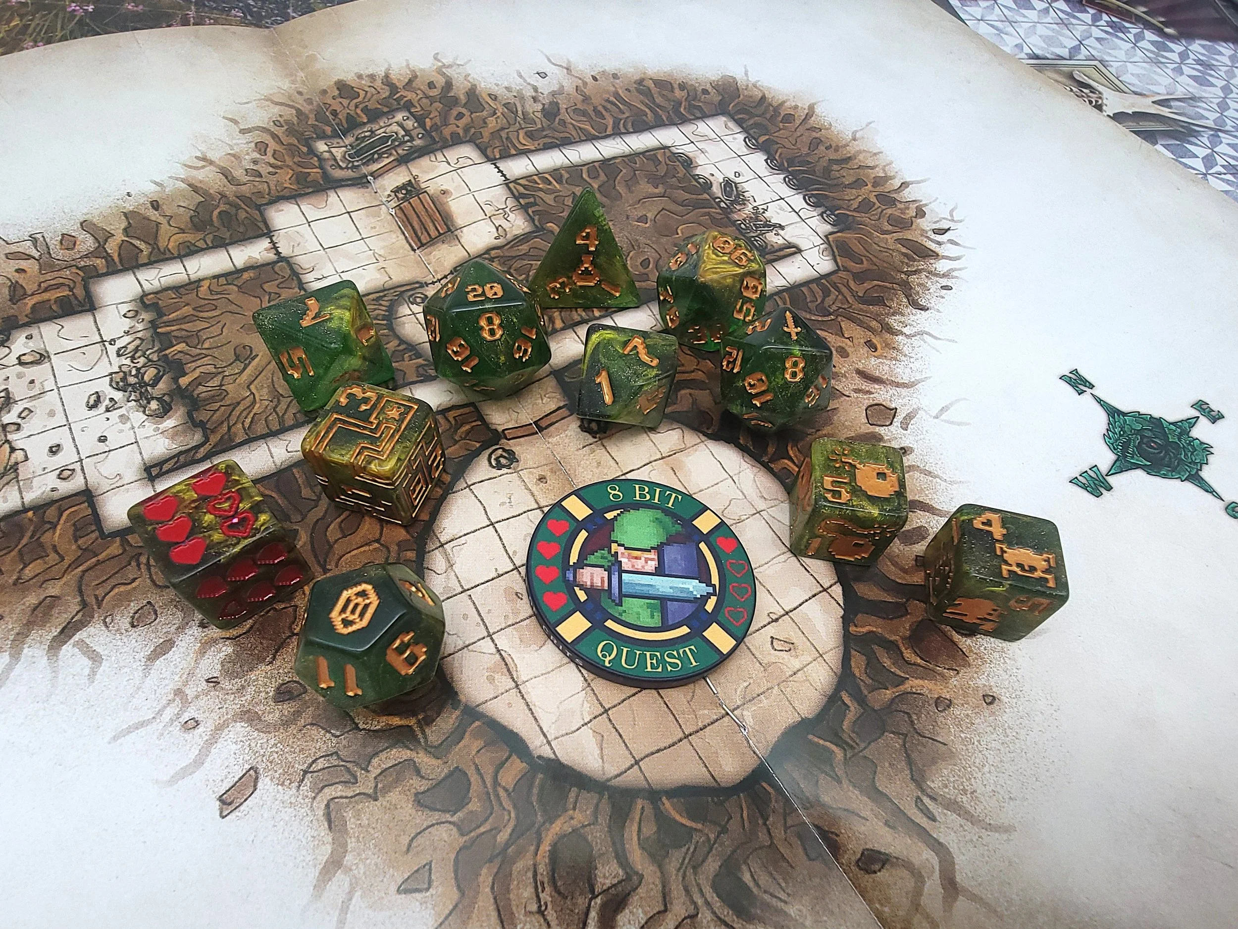 8 Bit Quest - 11 Piece Set