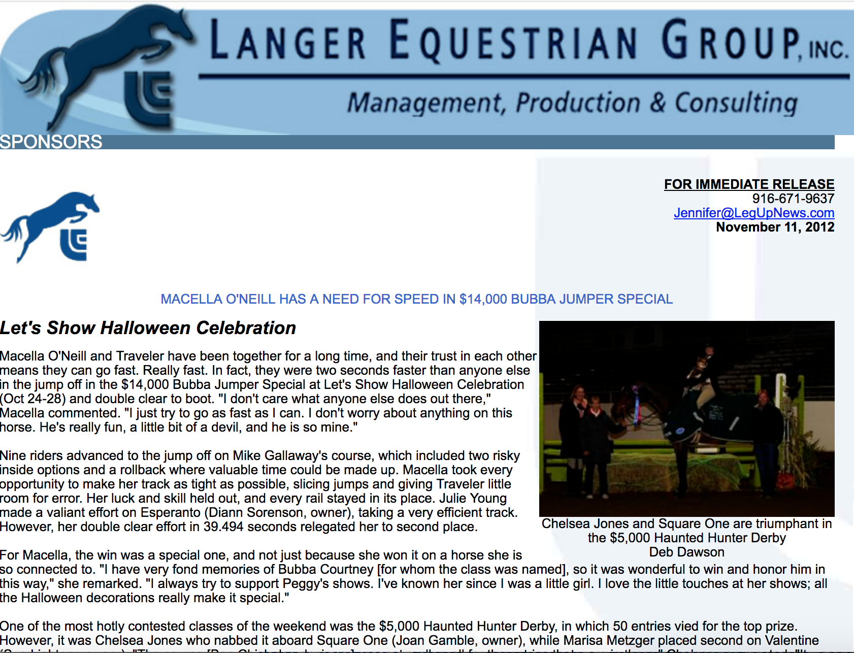 Langer Equestrian