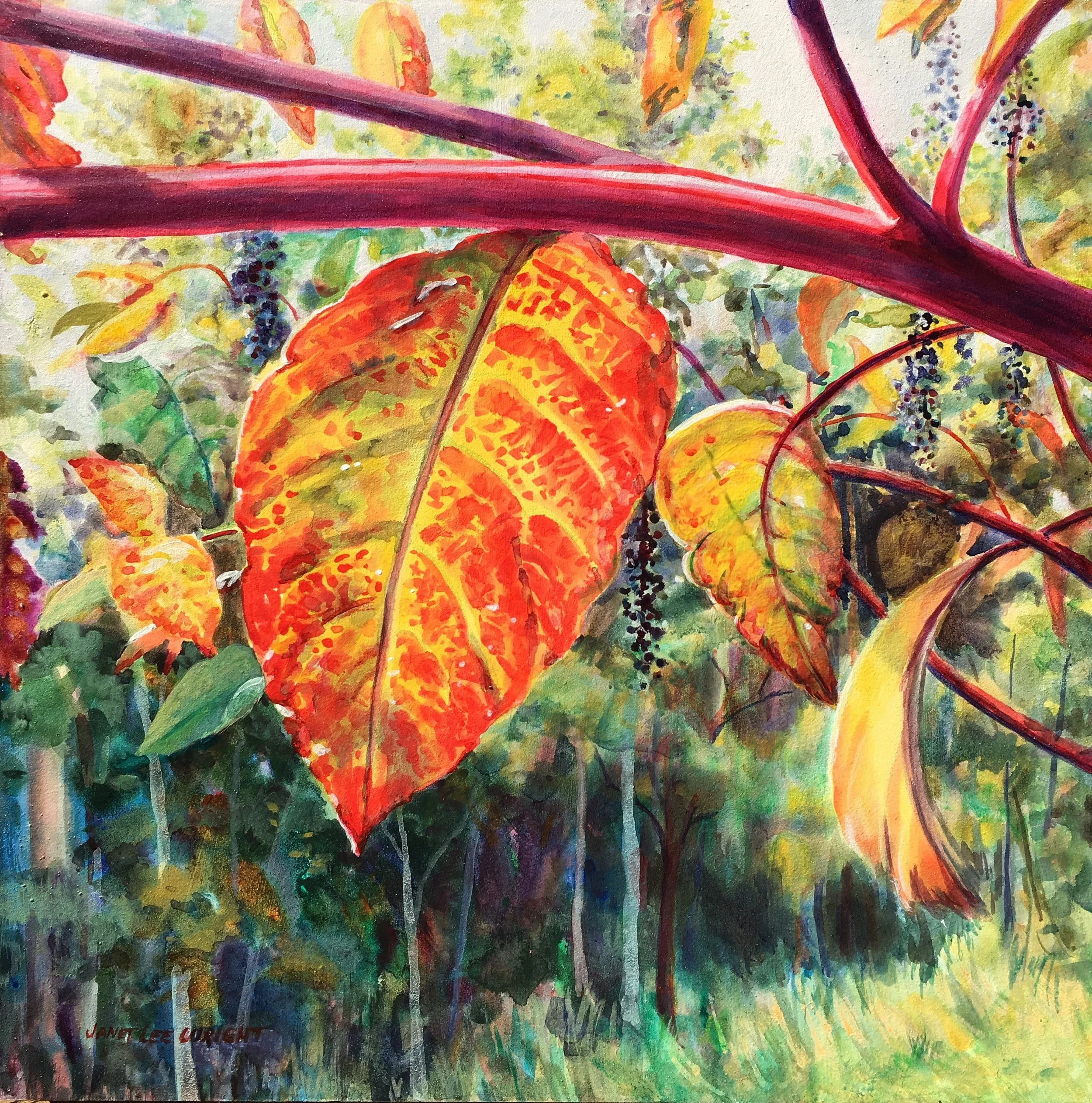  Acrylic on board  12"x12"  sold 