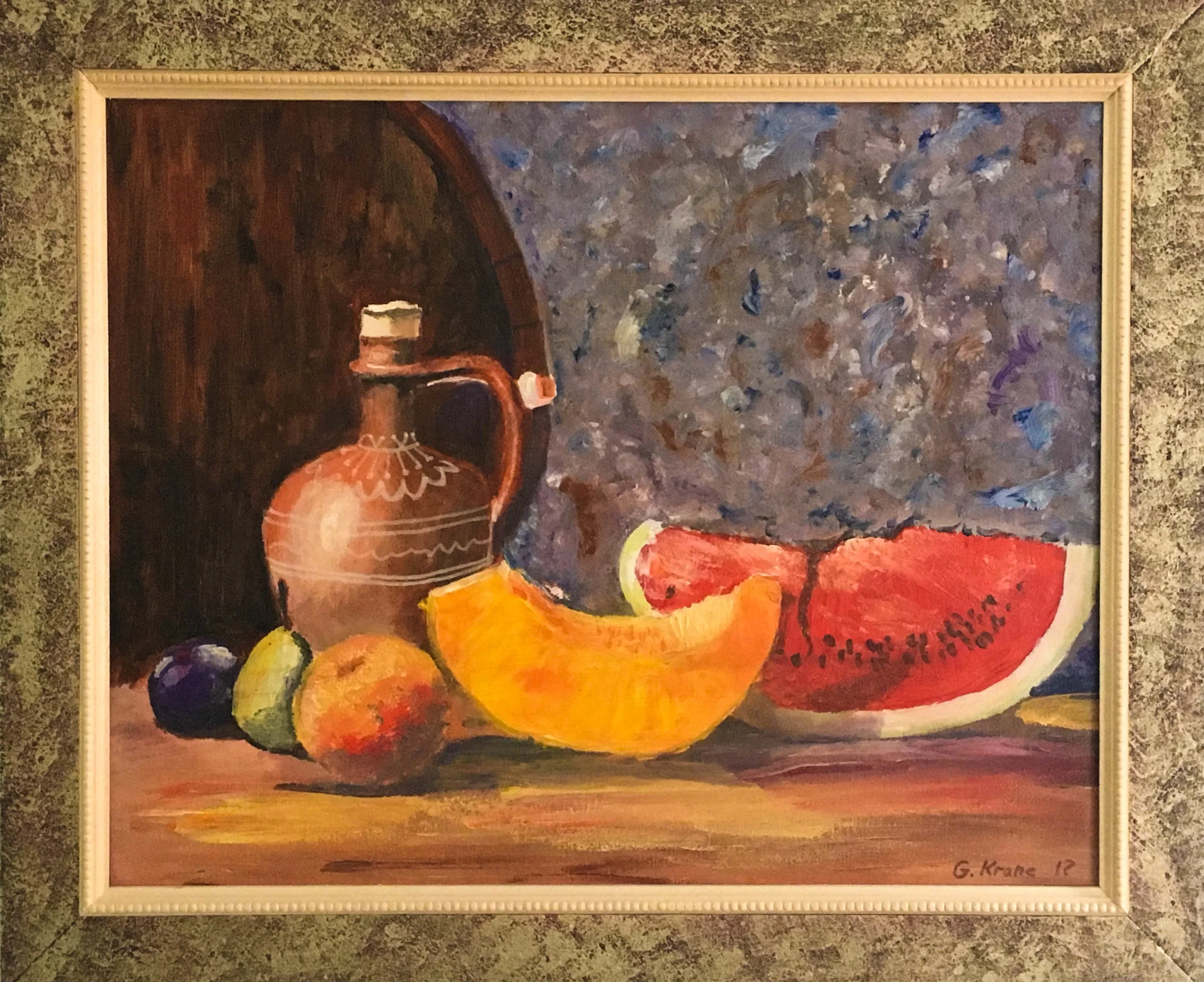 Still Life with Melons