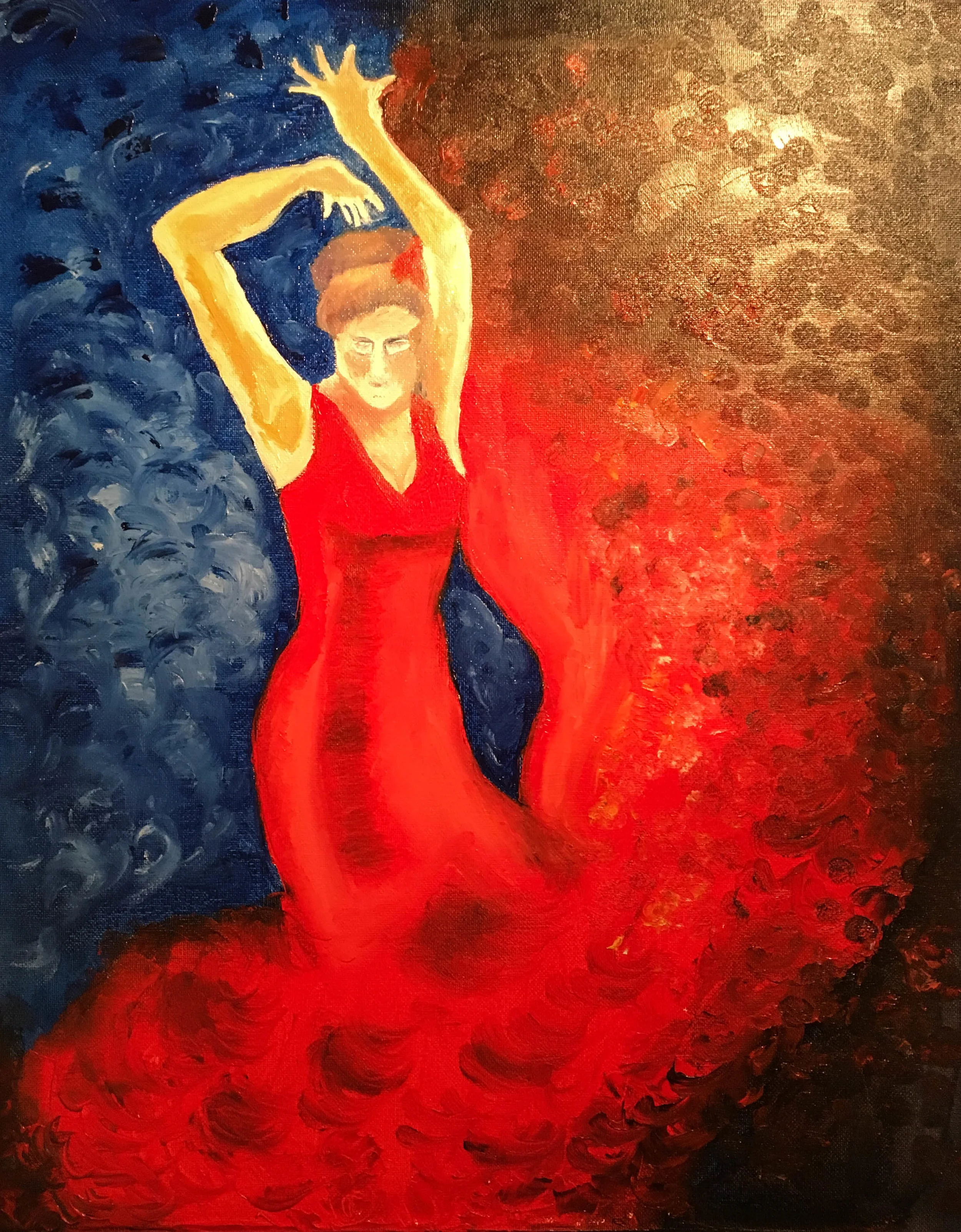 Dancer in Red