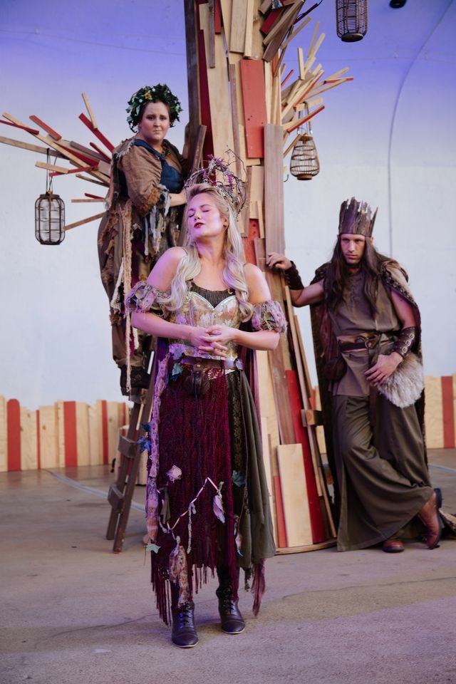 Titania - Midsummer Night's Dream at The Nashville Shakespeare Festival. Photo by Sammy Hearn
