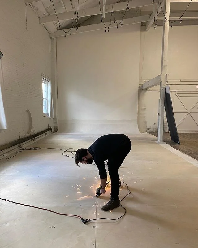 New cyc wall coming this week!! It&rsquo;s gonna be as smooth as butter!! 🧈