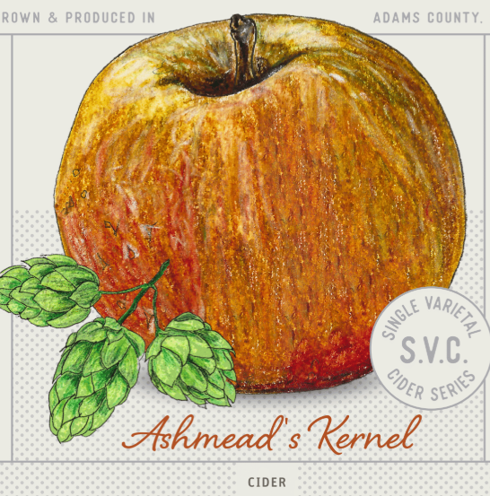 Single Varietal Cider: Hopped Ashmead's Kernel