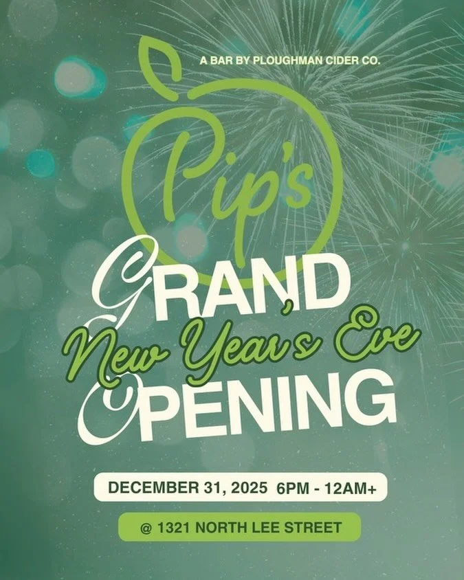 Hello friends and cider lovers!! Pip&rsquo;s will be open New Year&rsquo;s Eve!!! 🥳 We are excited to celebrate our liquor license approval with a special NYE grand opening!
Come hang for an evening of Plenum Espresso Martinis, bubbly cocktails, boo
