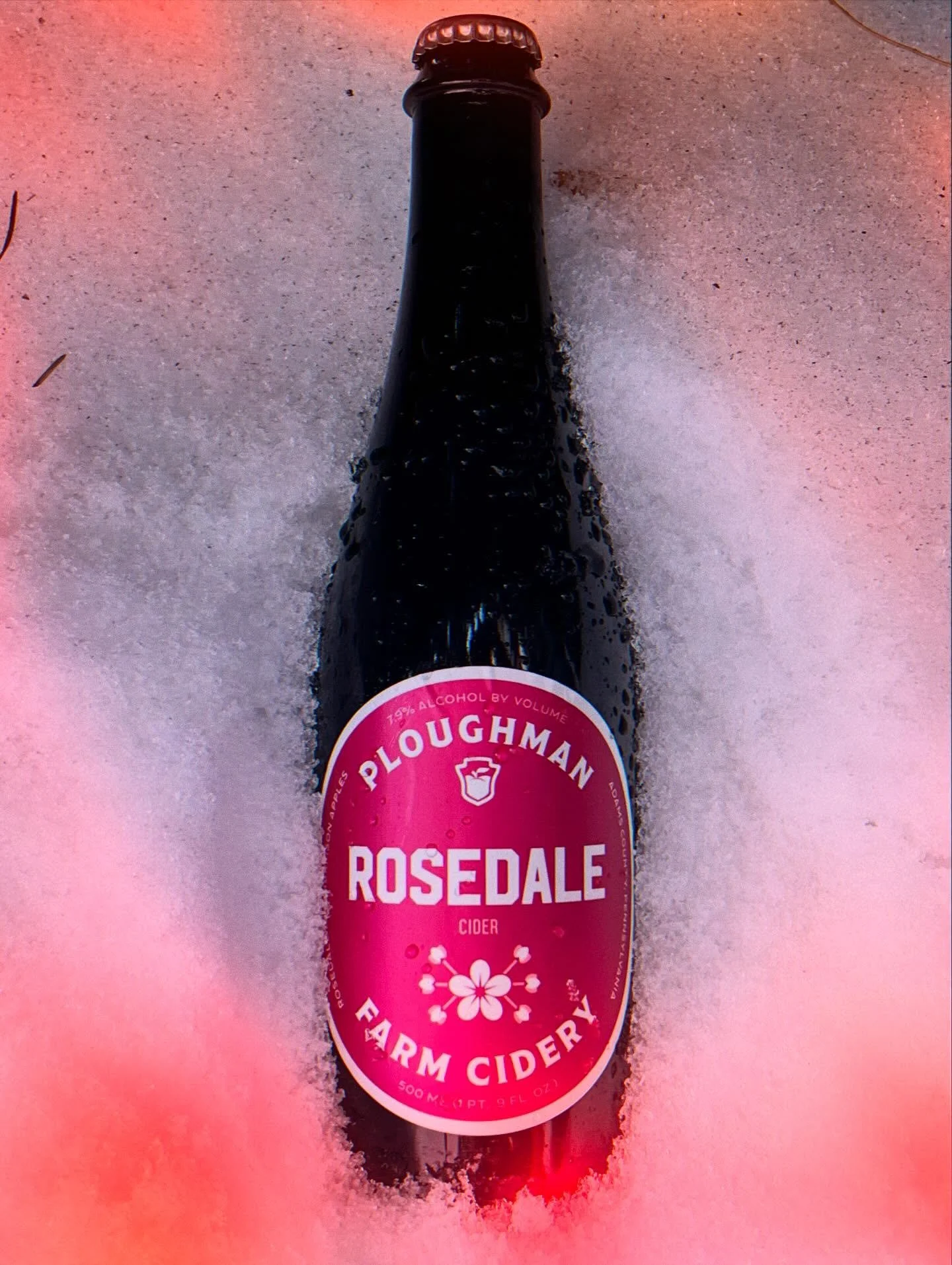 Rosedale coming in hot off the press! After a few years away our favorite crabapple blend returns. This blend of Rosedale and Harrison apples offers a bright, tannin forward, dry cider with just the right level of complexity. Now on draft at the tapr
