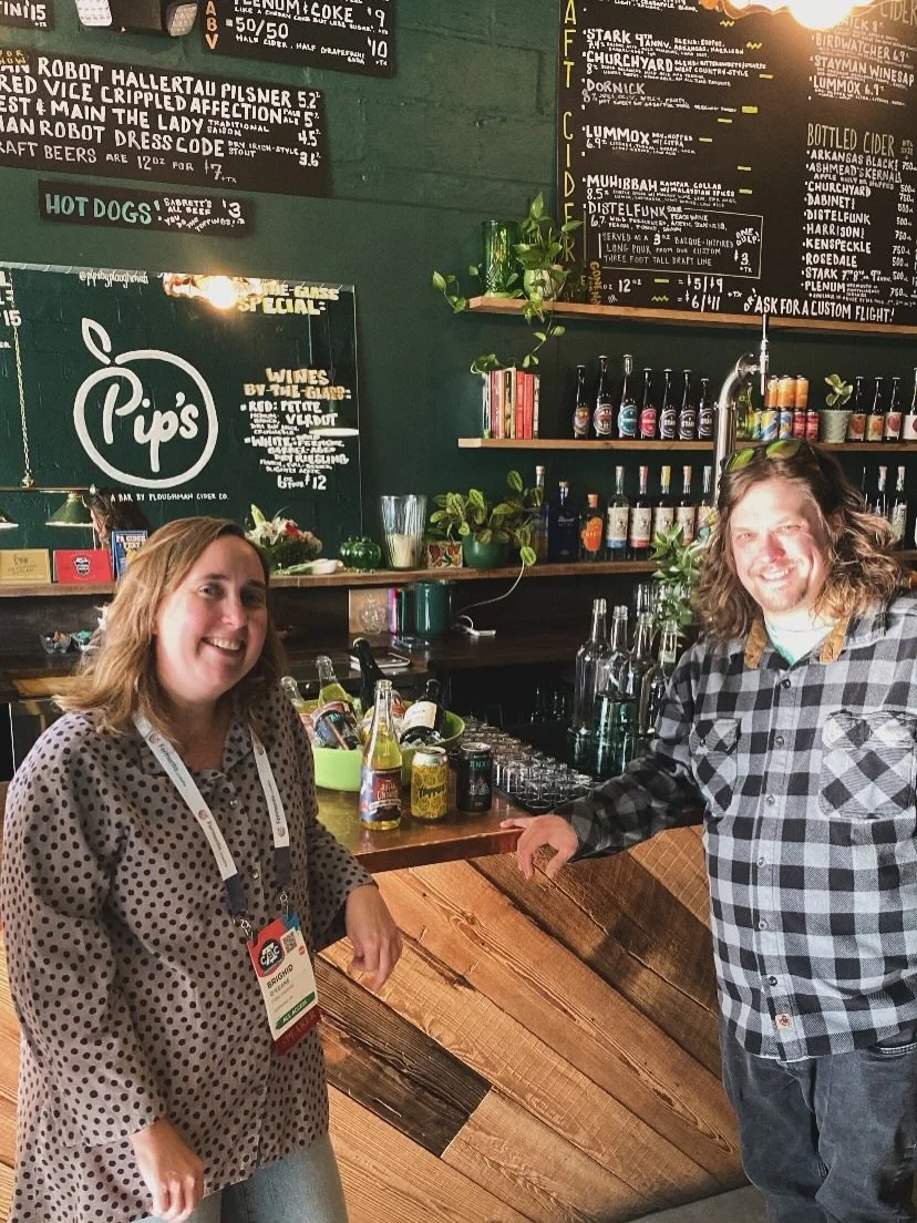 Honored to play host to incredible cidermakers from all over the country on the occasion of #cbc2026 in Philadelphia. Including a few of our cider heroes! Abundant gratitude, as always, to @ciderinstitute for all they do to educate cidermakers all ov