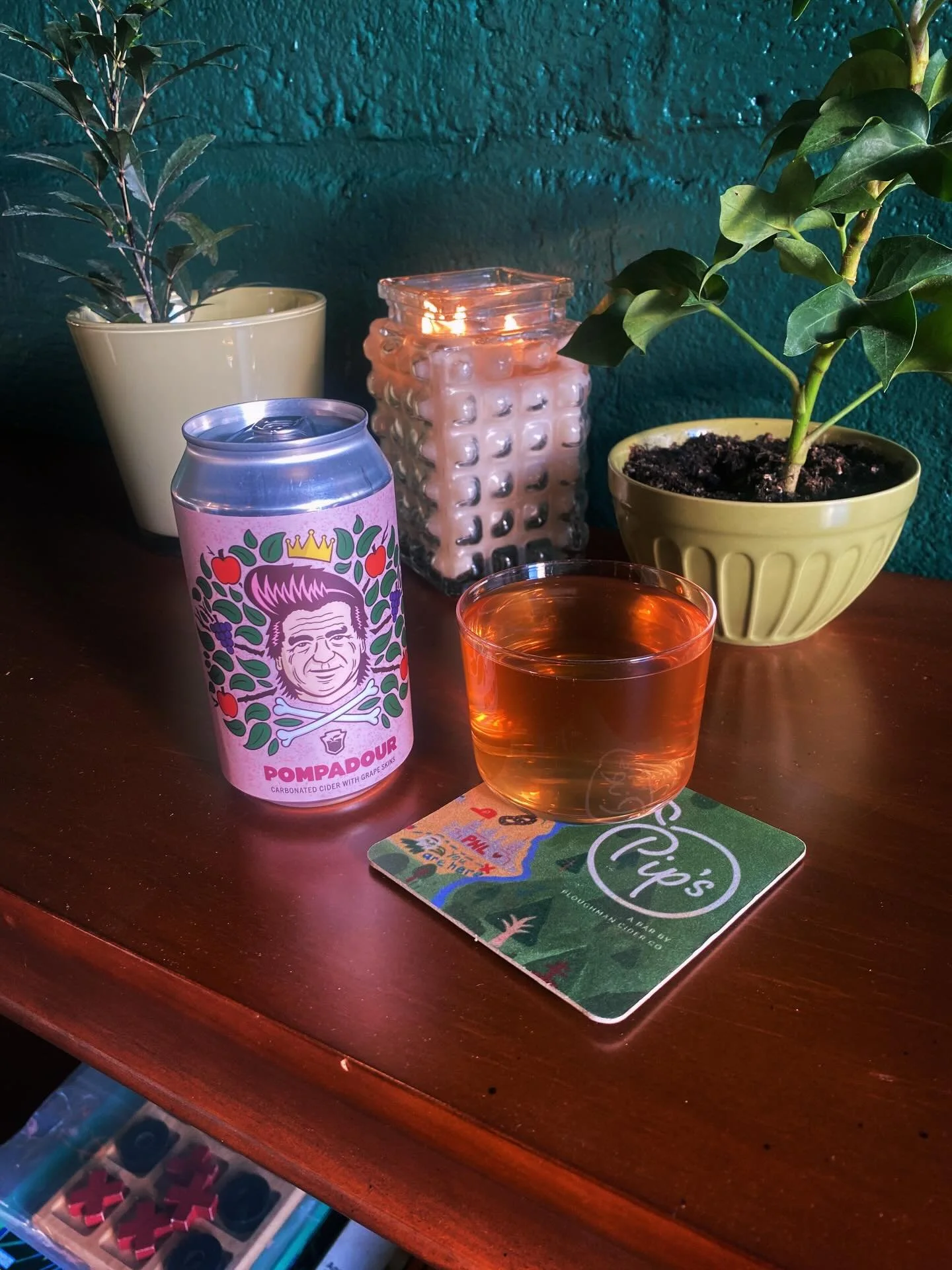 🍏NEW RELEASE!!!!🍏 We're excited to introduce the Pompadour Rośe-Style Cider! This carefully crafted cider combines Roxbury Russet, Ashmead&rsquo;s Kernel, and Wickson crabapples, rested on rehydrated Chambourcin grape skins, and blended with a hint