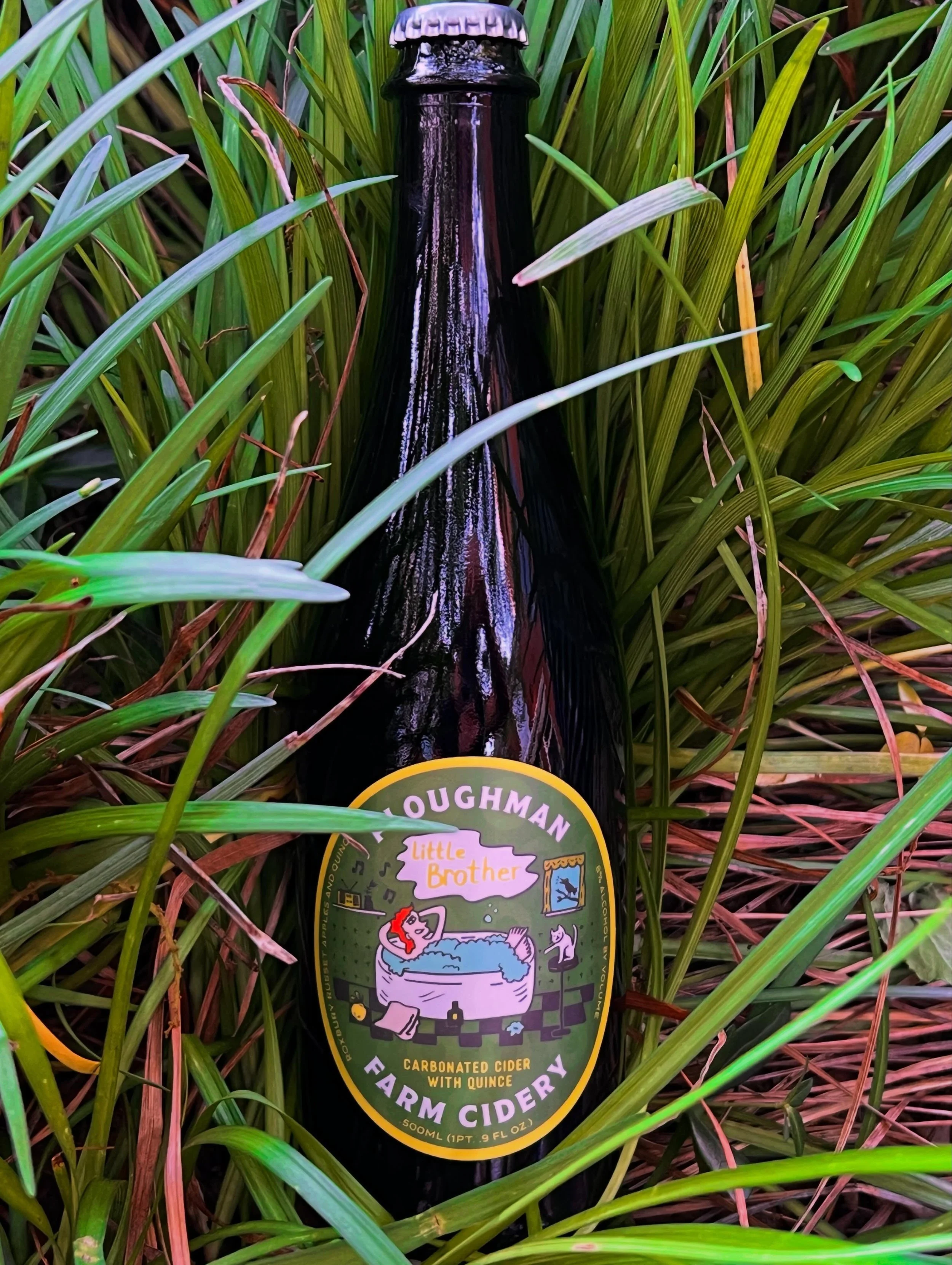 It&rsquo;s beginning to feel like summer out and while we aren&rsquo;t ones for &ldquo;seasonal ciders&rdquo; we often find summertime comes with plenty of cider releases. So here we go with one of them!
Little Brother- Cider with Quince. This blend 