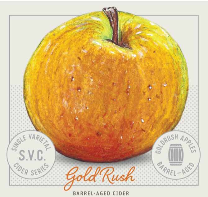 SINGLE VARIETAL CIDER: GOLD RUSH (BARREL AGED)