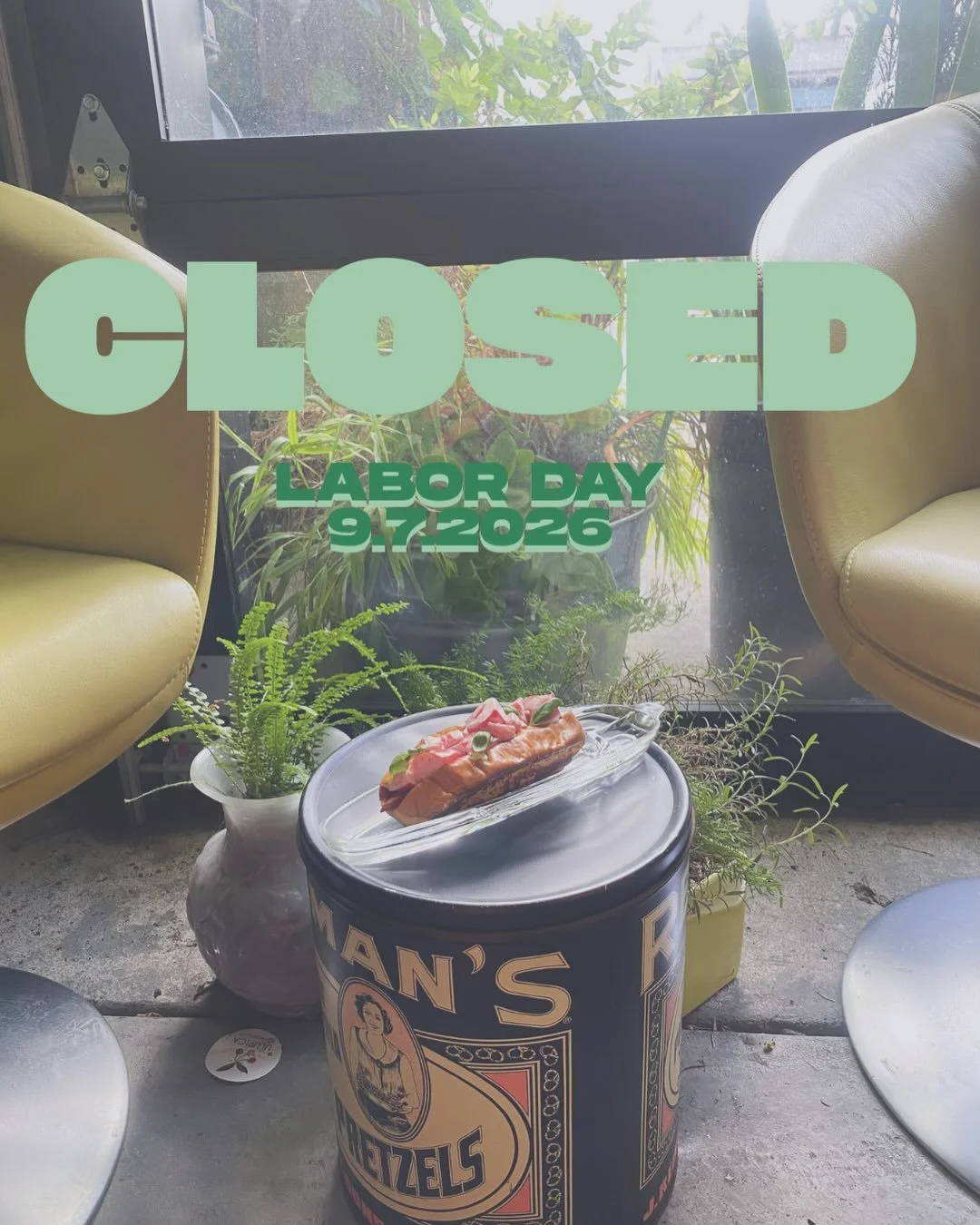 Hey Friends!!! We will be CLOSED this Monday, 9.7.26 for Labor Day!! But don&rsquo;t fret, we will be OPEN this Sunday from 2pm-2am!!! Come through for a special Sunday Funday; delicious cider, free pool, hot dogs and our new BLT special!!!! #pipsbyp