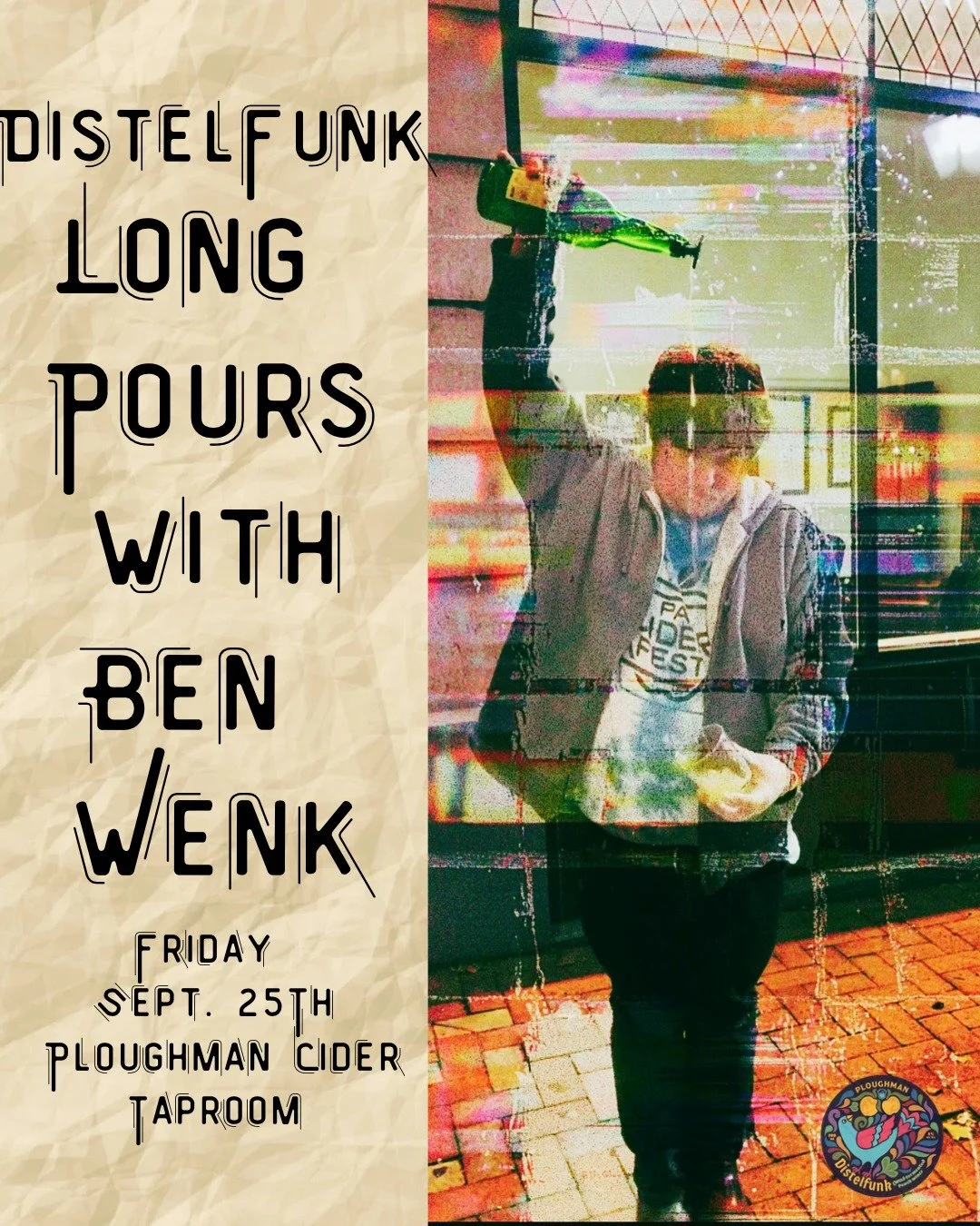 Next Friday(9/25) is Salsa on the Square in town and with that in mind we thought we'd do something fun and different as well. The Spanish long pour is a traditional method for serving non-carbonated ciders which both aerates the beverage and quickly