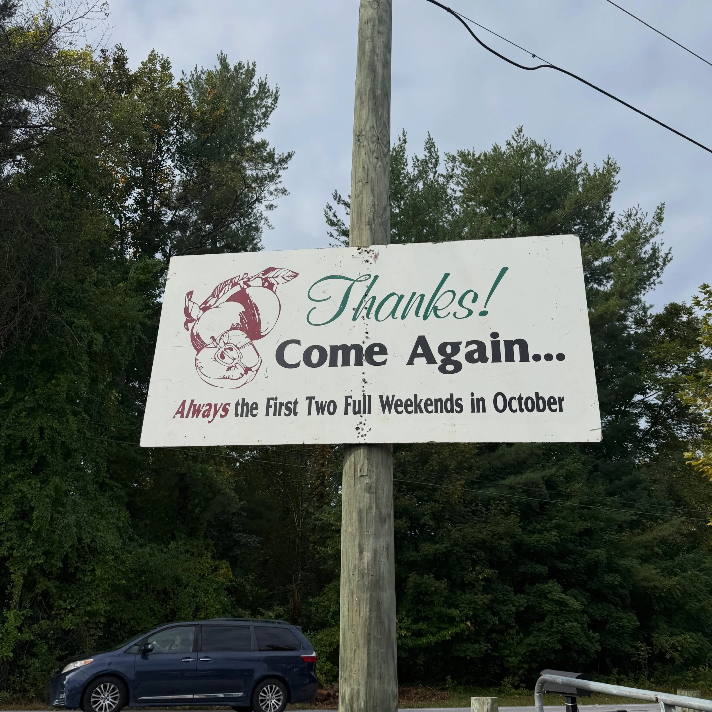 Thank you to EVERYONE who came to @appleharvest 2026! We hope you had a blast. Thanks for the feedback on Fawn &amp; Boondoggle and for supporting us and a great community-led event. And for those who missed, make your plans for next year to join us.