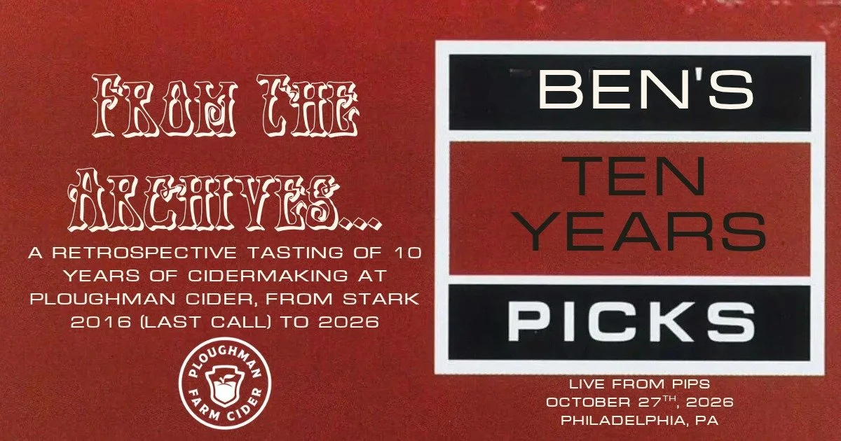 Here's what to expect! See you this evening in Fishtown, cider fans. Link in bio