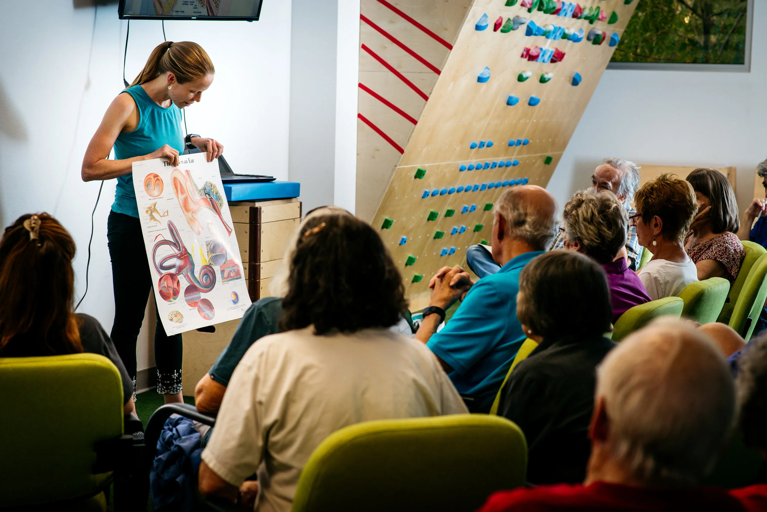 A little about dizziness: Highlights from our September dizziness &amp; balance class