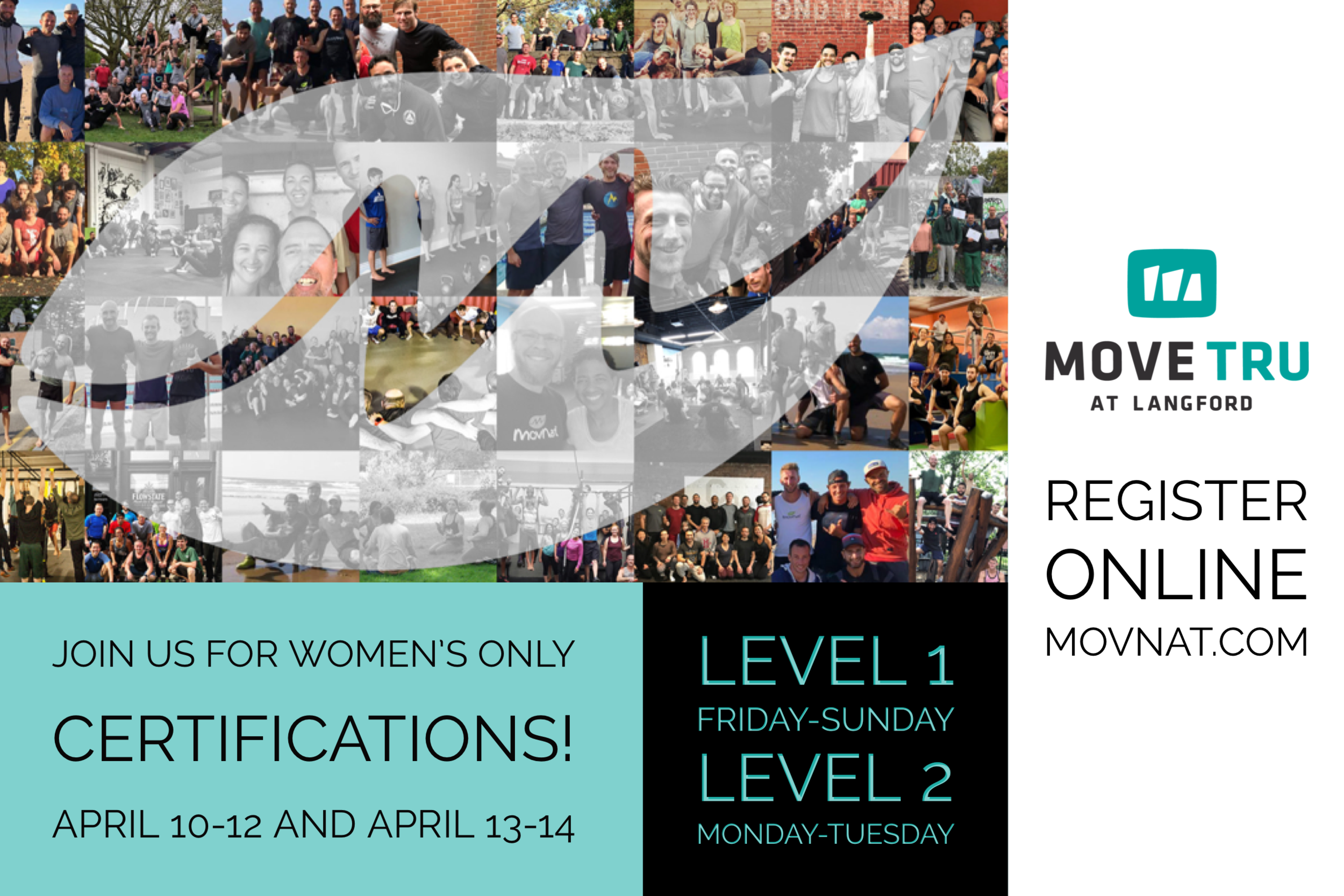 MovNat Women's Only Certification--Level I -- POSTPONED