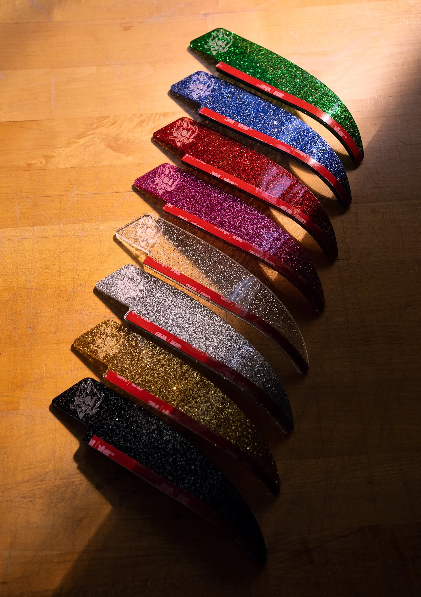 GLITTER Mirror Visors (pair) — AEROWOLF