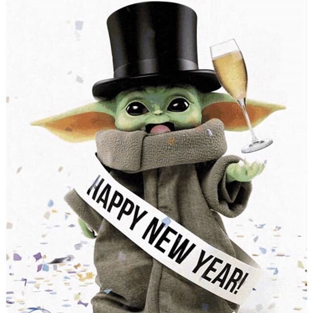 #happynewyear2020 IG fam. Wishing u all a prosperous &amp; blessed #2020 
#imnolongeraghost #imback #happynewyears #themandalorian #babyyoda #letsgetit